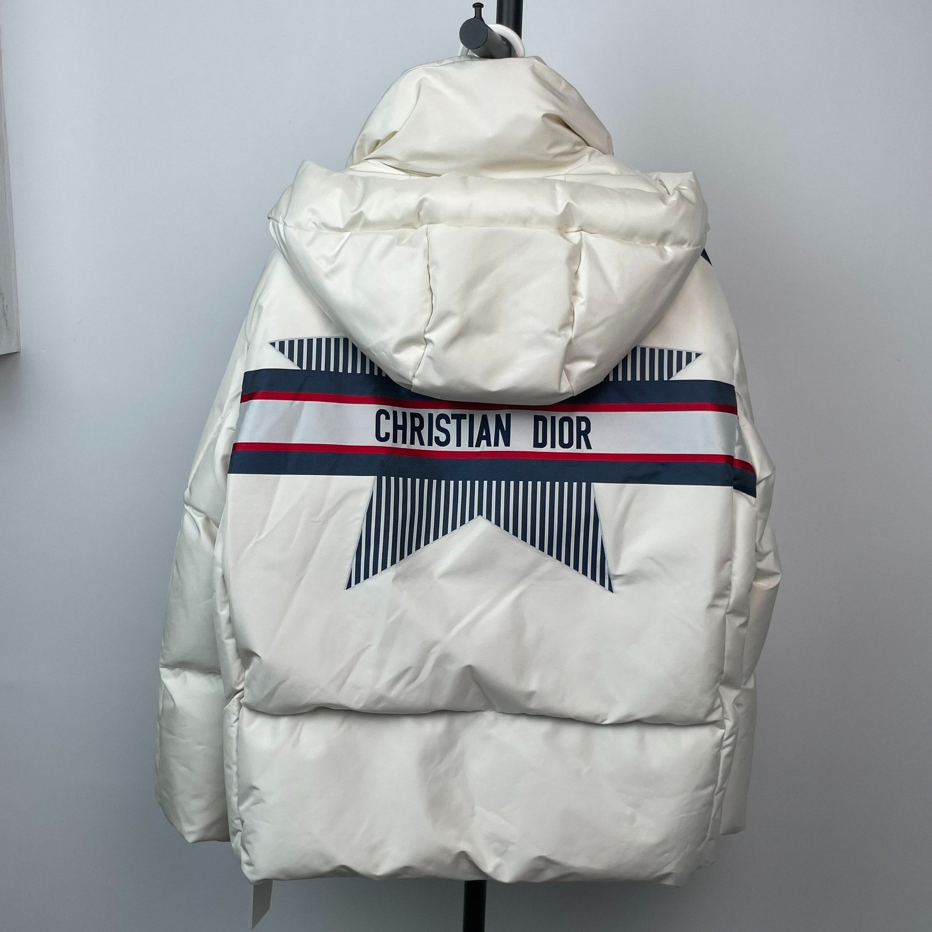 Dior Dior Reflective White Heavy Coat S Men Size US S / EU 44-46 / 1 - 2 Thumbnail
