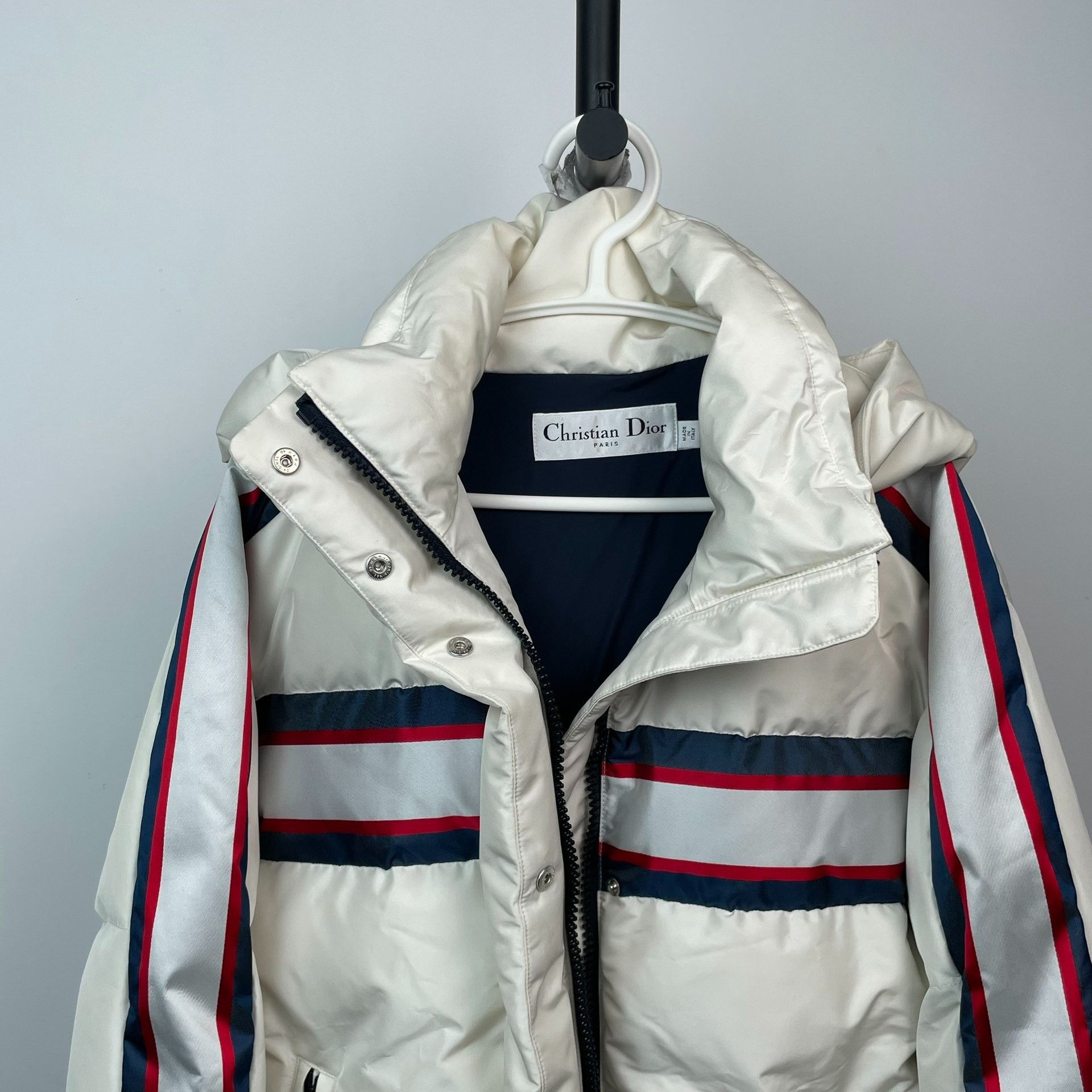 Dior Dior Reflective White Heavy Coat S Men Size US S / EU 44-46 / 1 - 4 Thumbnail