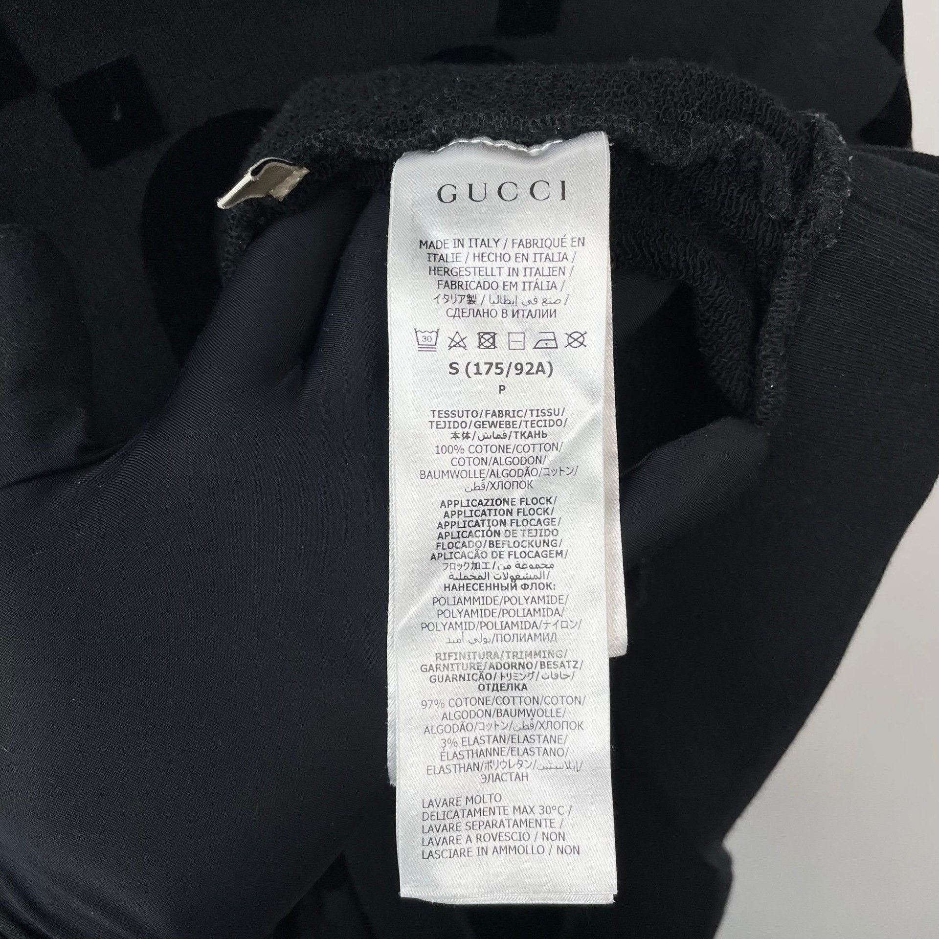 Gucci Gucci Retro Black Hoodie S Women Size S / US 4 / IT 40 - 6 Thumbnail