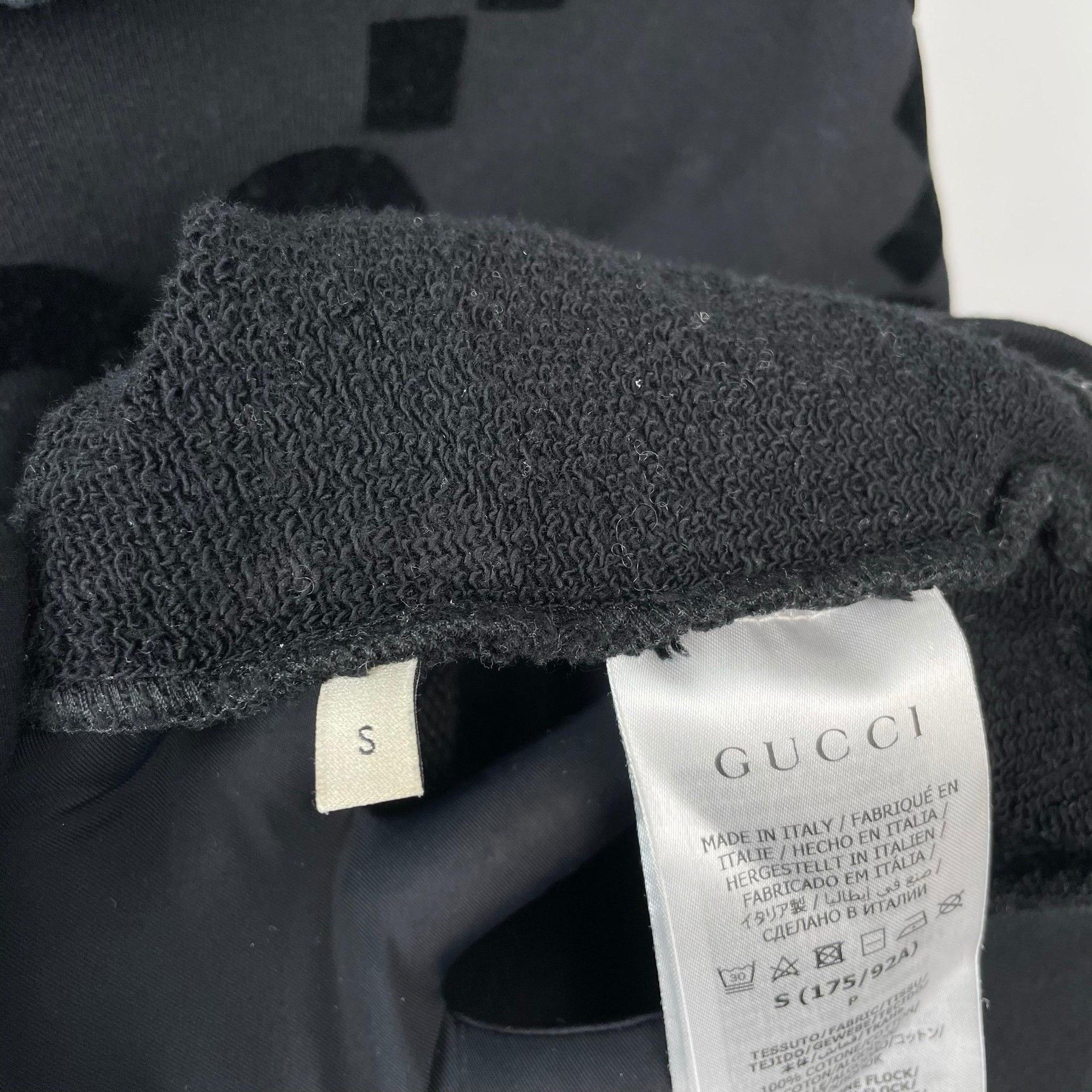 Gucci Gucci Retro Black Hoodie S Women Size S / US 4 / IT 40 - 9 Thumbnail
