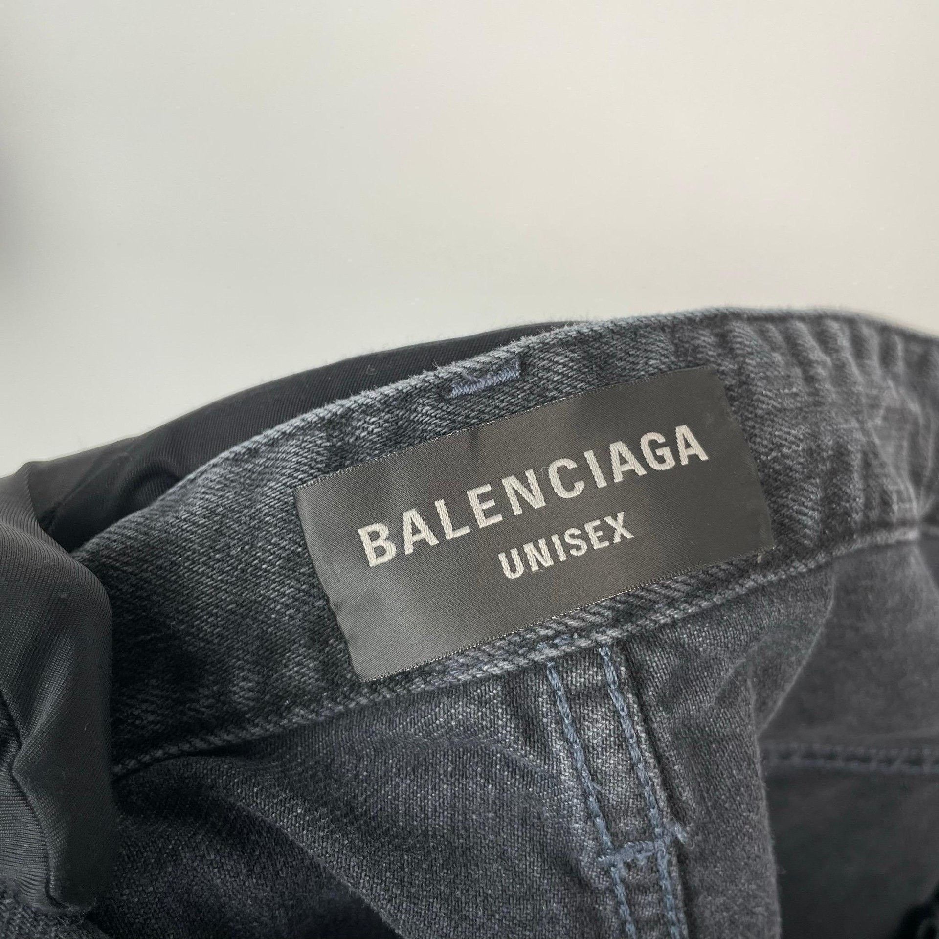 Balenciaga Balenciaga Black Denim Jeans XXS Men Size US 26 / EU 42 - 7 Thumbnail