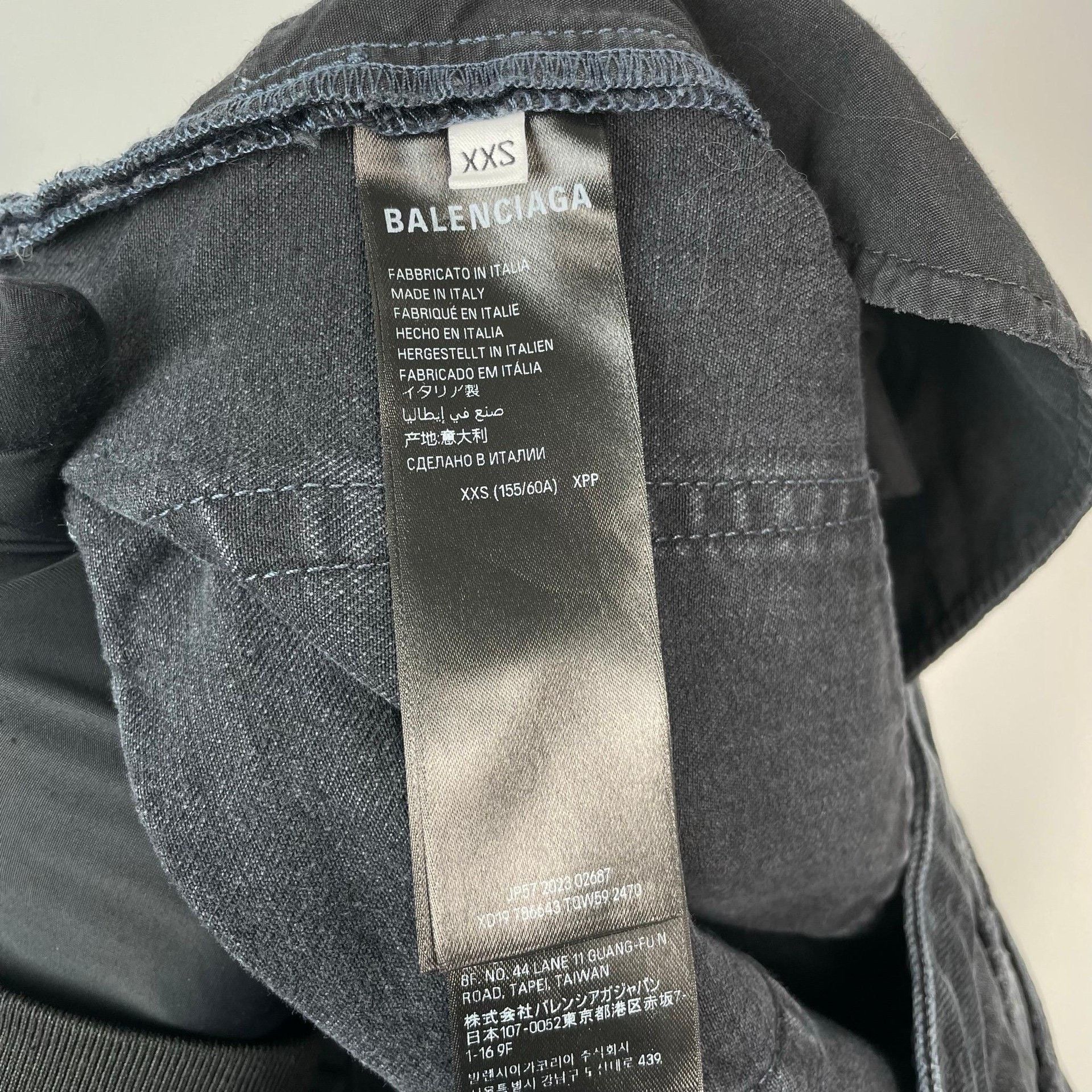 Balenciaga Balenciaga Black Denim Jeans XXS Men Size US 26 / EU 42 - 8 Thumbnail