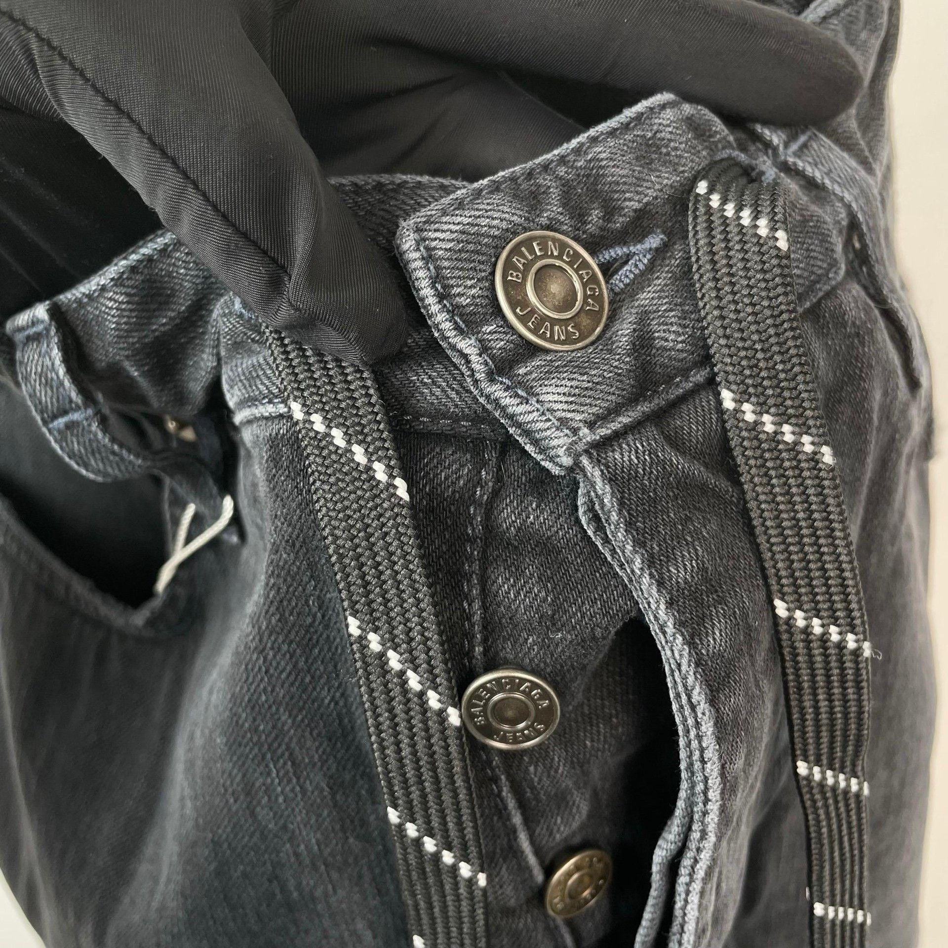 Balenciaga Balenciaga Black Denim Jeans XXS Men Size US 26 / EU 42 - 4 Thumbnail