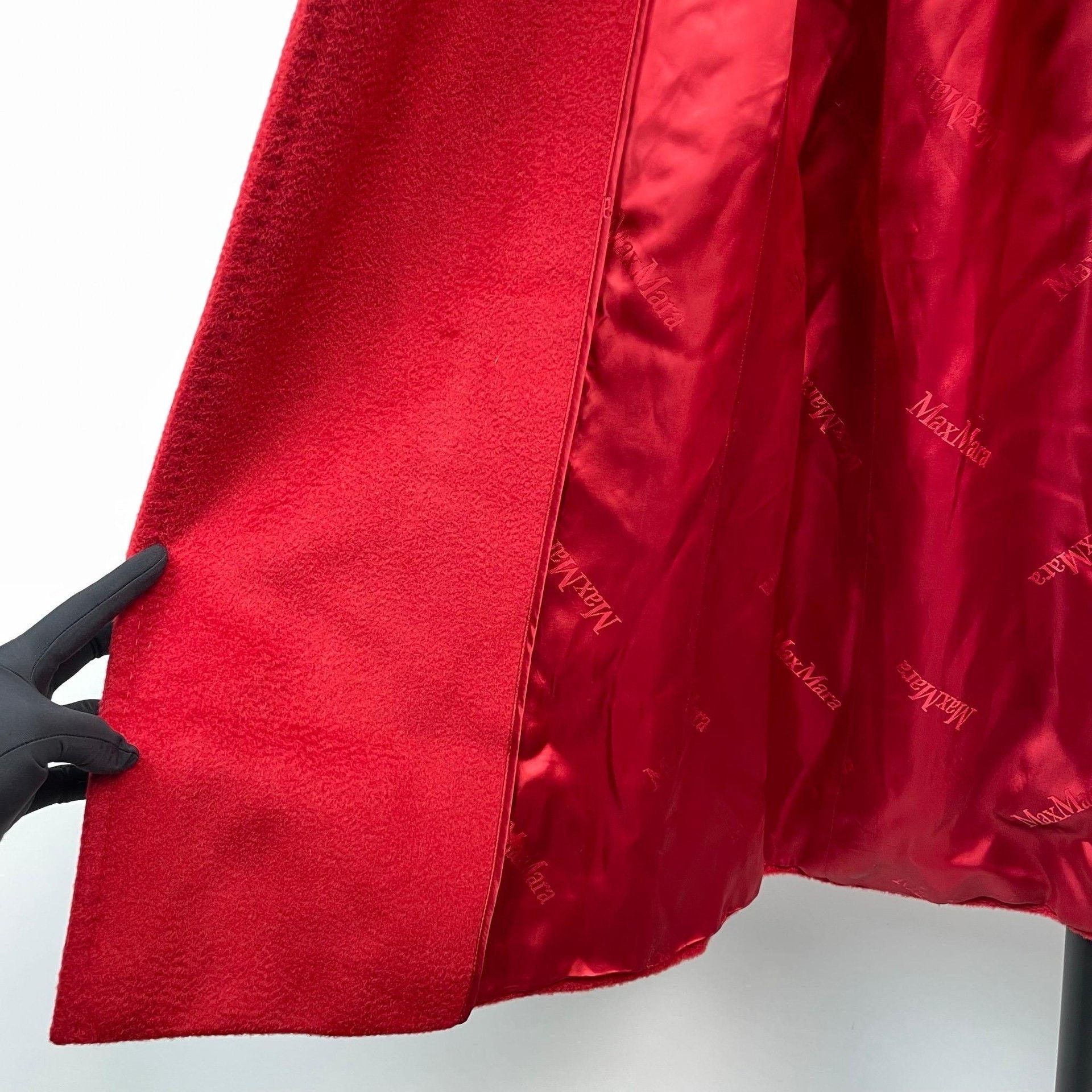 Max Mara Max Mara Long Red Coat 34 Women Size XS / US 0-2 / IT 36-38 - 4 Thumbnail