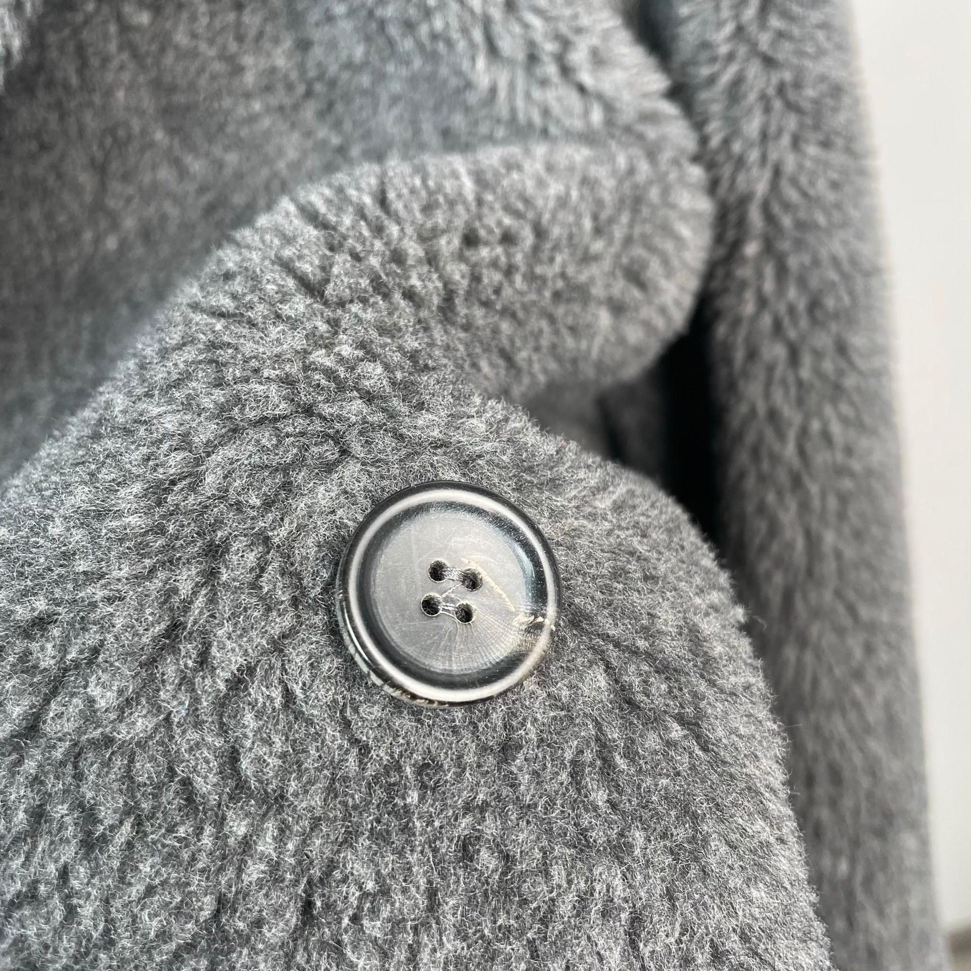 Max Mara Max Mara Gray Coat S Women Size S / US 4 / IT 40 - 6 Thumbnail