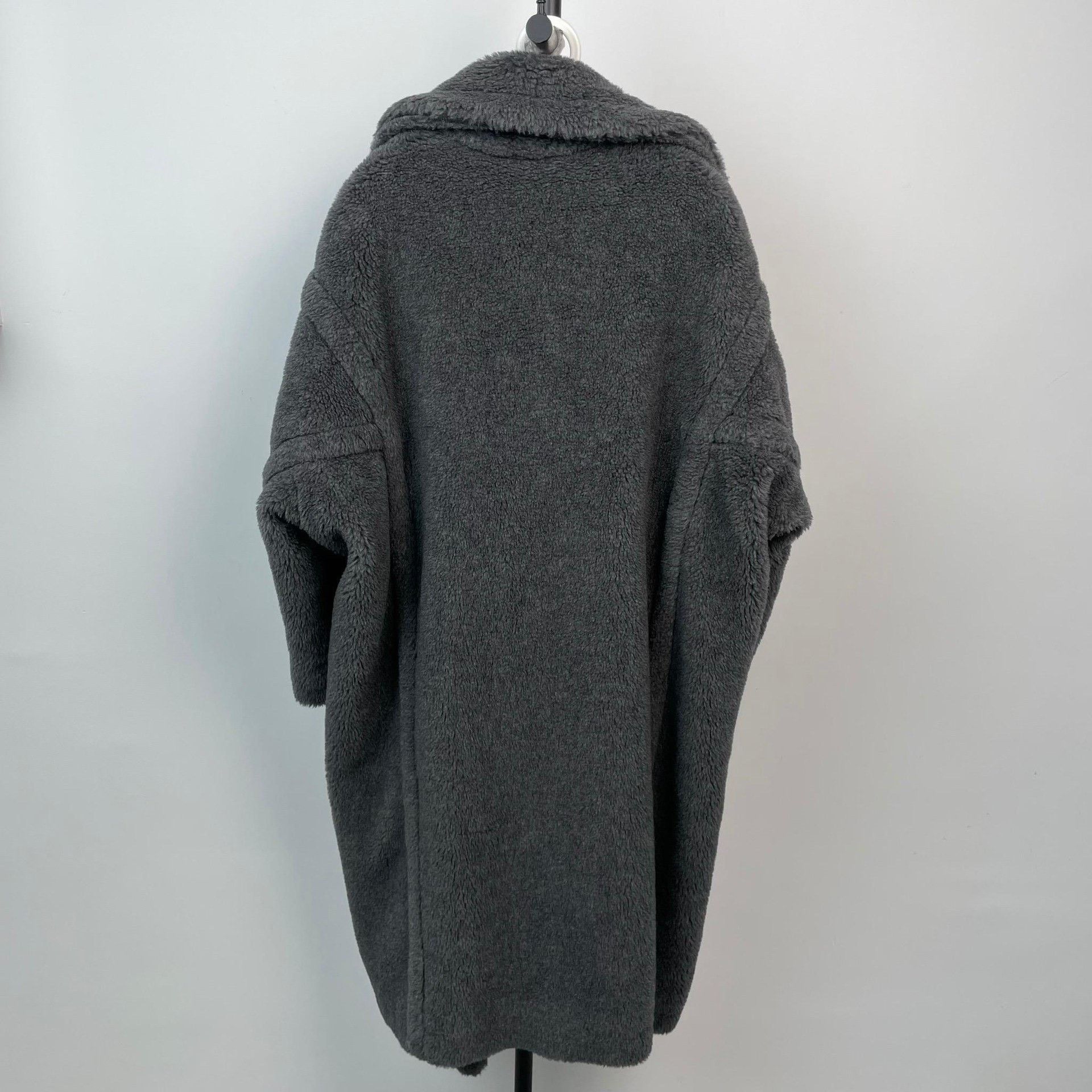 Max Mara Max Mara Gray Coat S Women Size S / US 4 / IT 40 - 3 Thumbnail