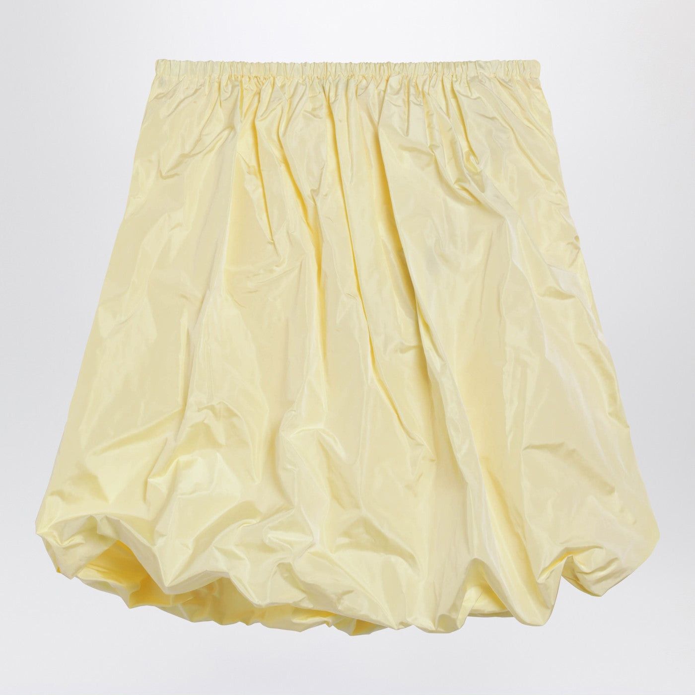 Prada Prada Cream Skirt In Tech Taffeta Size 28" / US 6 / IT 42 - 2 Thumbnail