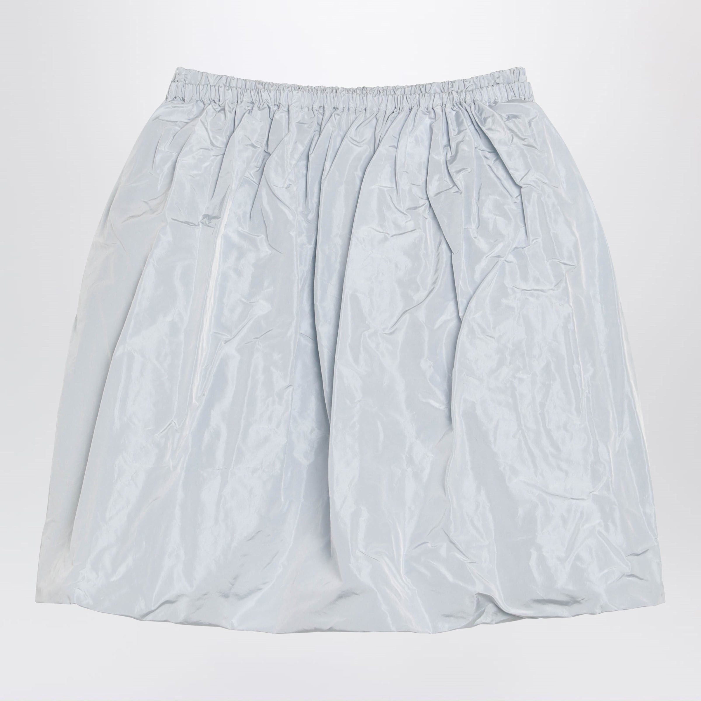 Prada Prada Light Grey Technical Taffeta Skirt Size 28" / US 6 / IT 42 - 2 Thumbnail