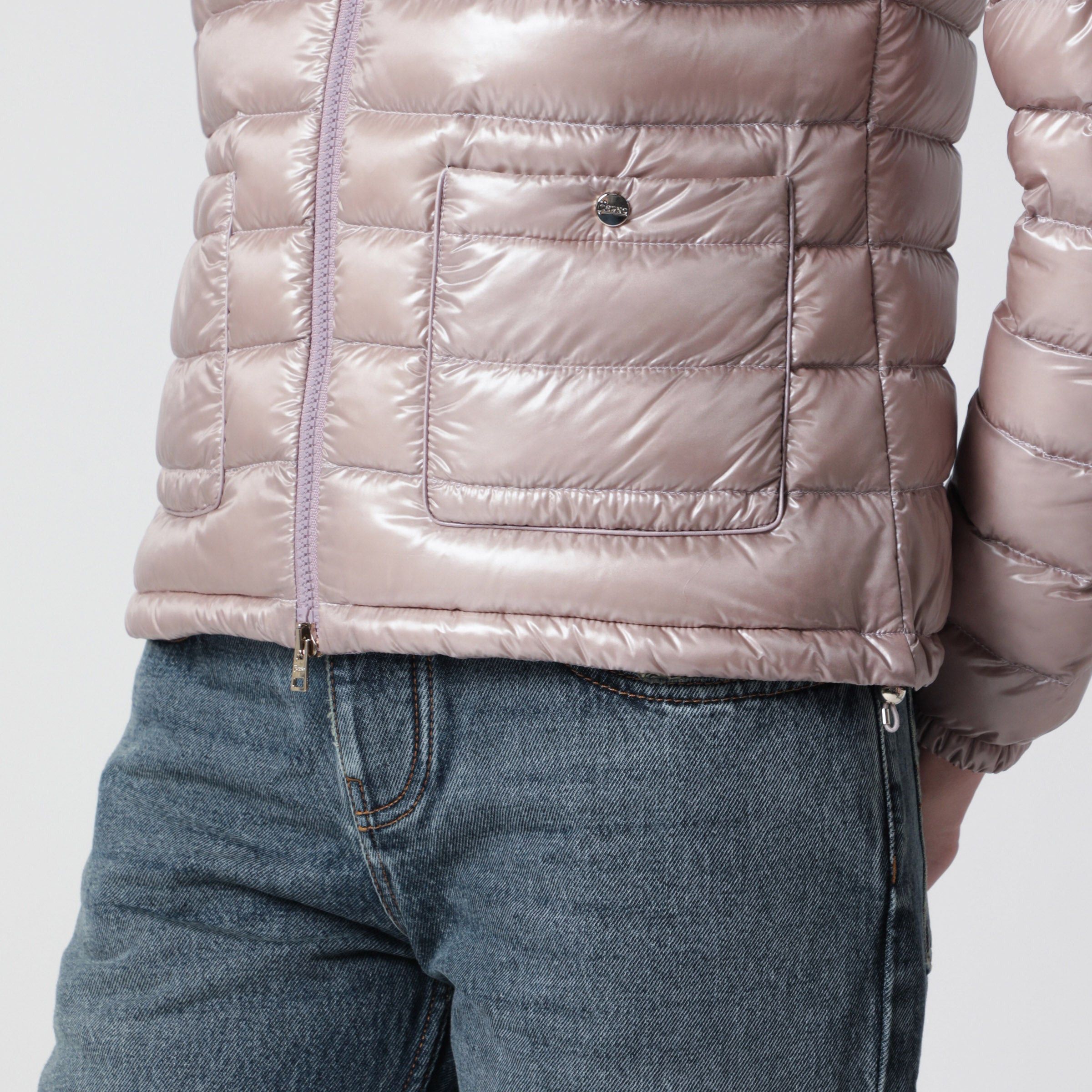Herno Herno Ultralight Nylon Bomber Powder Pink Size M / US 6-8 / IT 42-44 - 2 Thumbnail