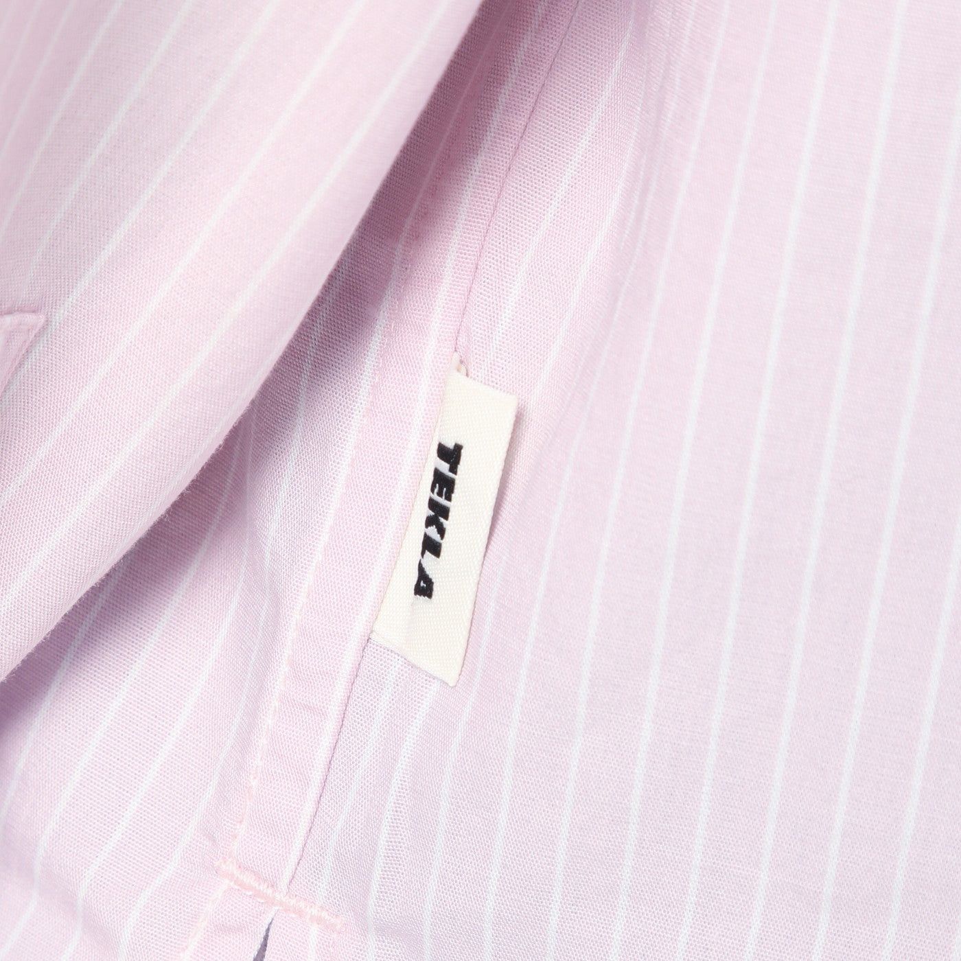 Tekla Tekla Pink Striped Pyjama Shirt Size US M / EU 48-50 / 2 - 2 Thumbnail