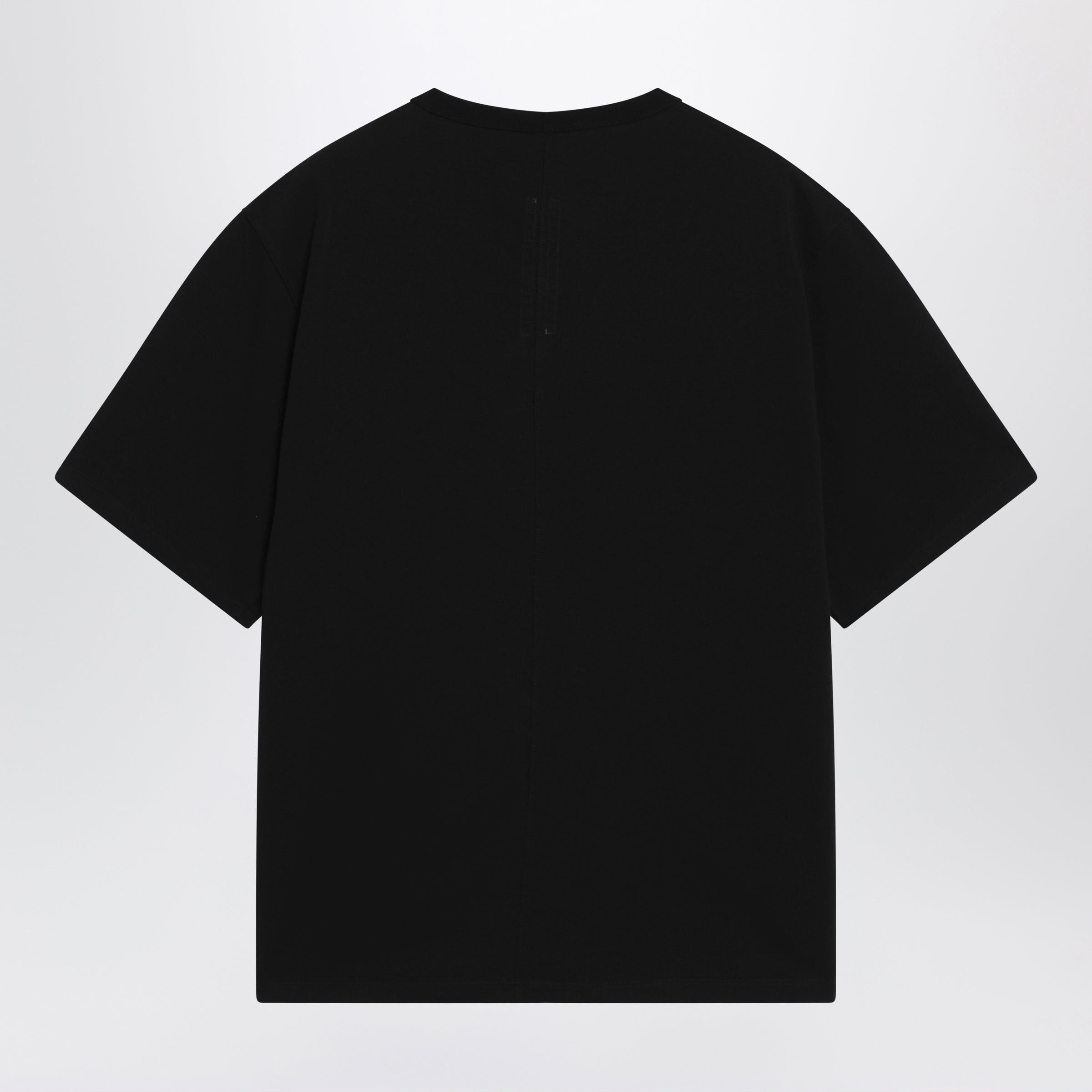 Rick Owens Rick Owens Brad Temple T-Shirt In Cotton Jersey Black/Milk Size US M / EU 48-50 / 2 - 2 Thumbnail
