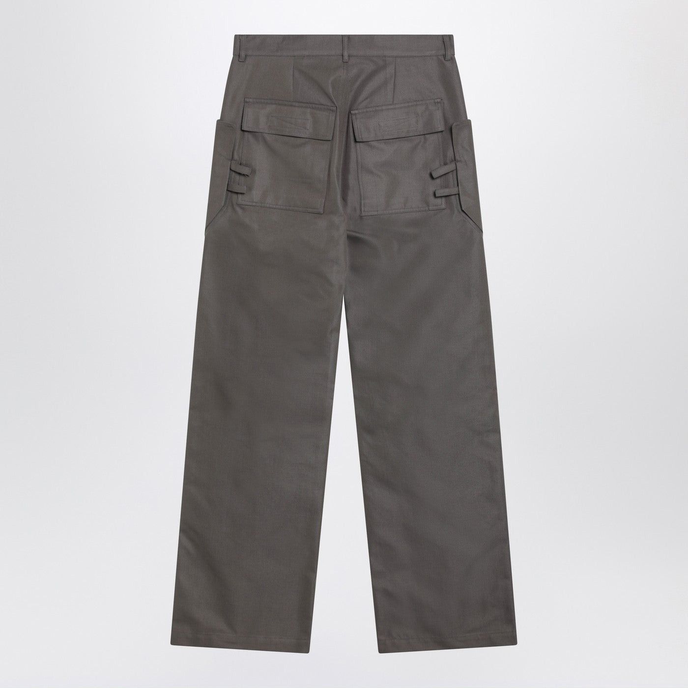 Rick Owens Rick Owens Dust-Colored Cotton-Blend Trousers Size US 33 - 2 Thumbnail