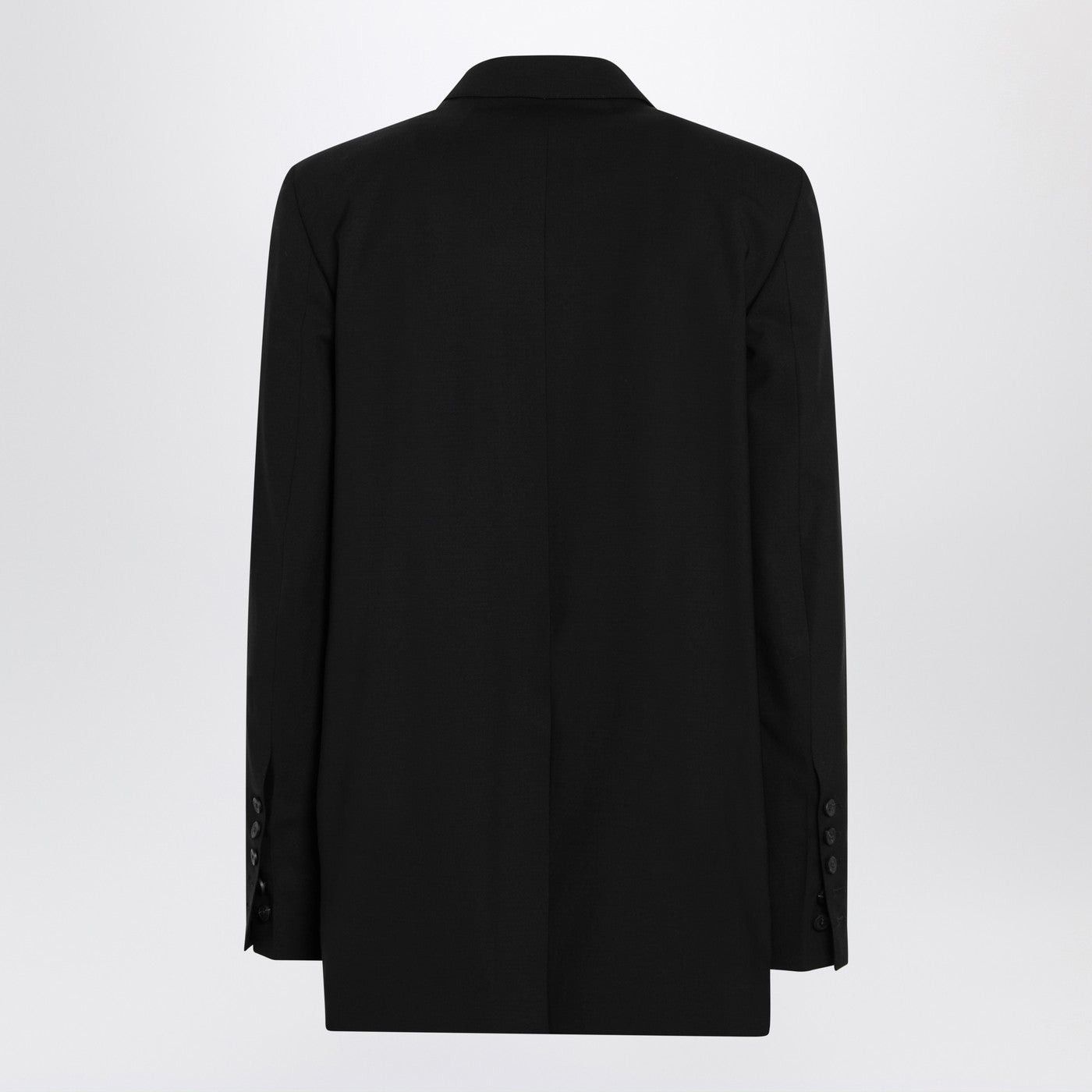Rick Owens Rick Owens Single-Breasted Wool Jacket Black Size US L / EU 52-54 / 3 - 2 Thumbnail