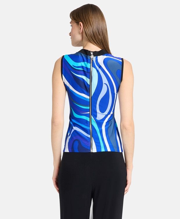 Emilio Pucci Sleeveless blouse Size S / US 4 / IT 40 - 2 Thumbnail