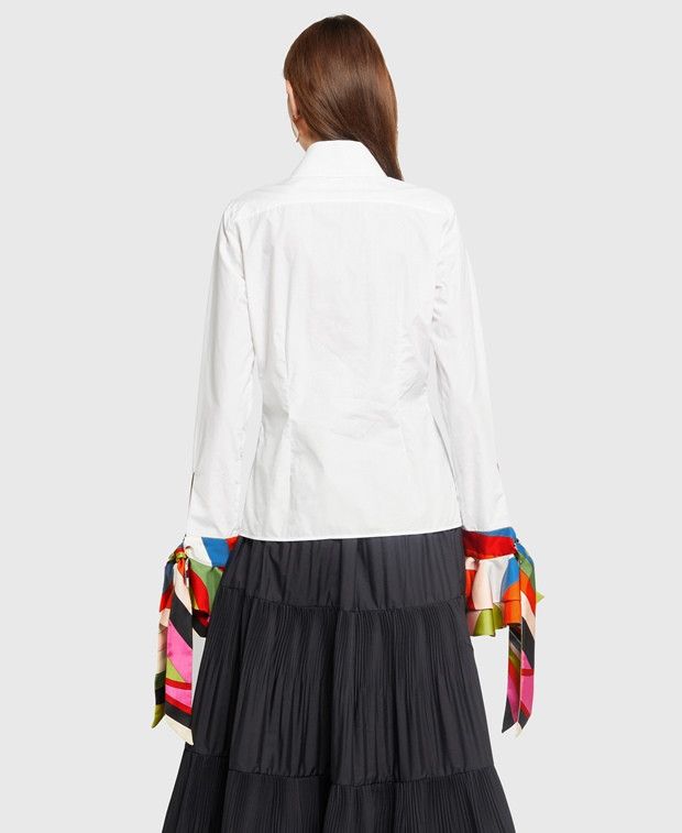 Emilio Pucci Elegant blouse Size XXS / US 00 / IT 34 - 2 Thumbnail