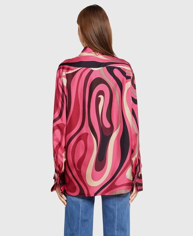 Emilio Pucci Silk blouse Size XS / US 0-2 / IT 36-38 - 2 Thumbnail