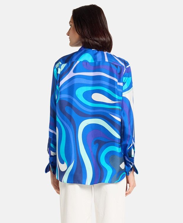 Emilio Pucci Silk blouse Size XS / US 0-2 / IT 36-38 - 2 Thumbnail