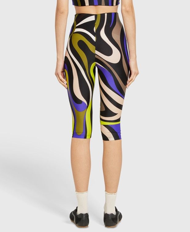 Emilio Pucci 3/4 leggings Size 26" / US 2 / IT 38 - 2 Thumbnail