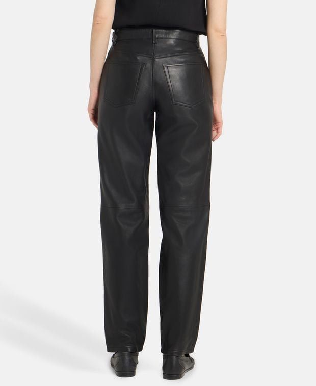 Toteme Leather trousers Size 27" / US 4 / IT 40 - 2 Thumbnail