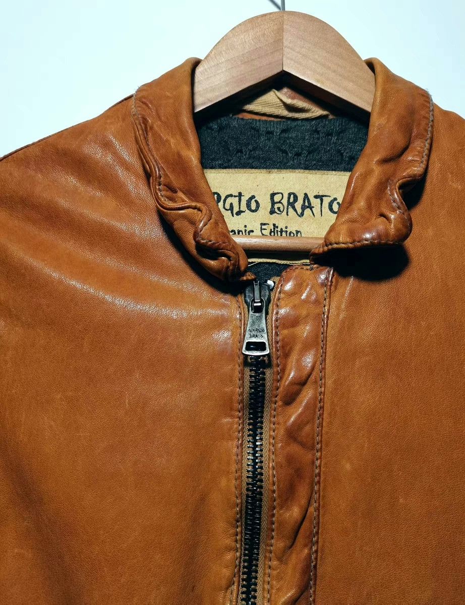 Giorgio Brato Giorgio Brato Leather Jacket Size US S / EU 44-46 / 1 - 7 Thumbnail