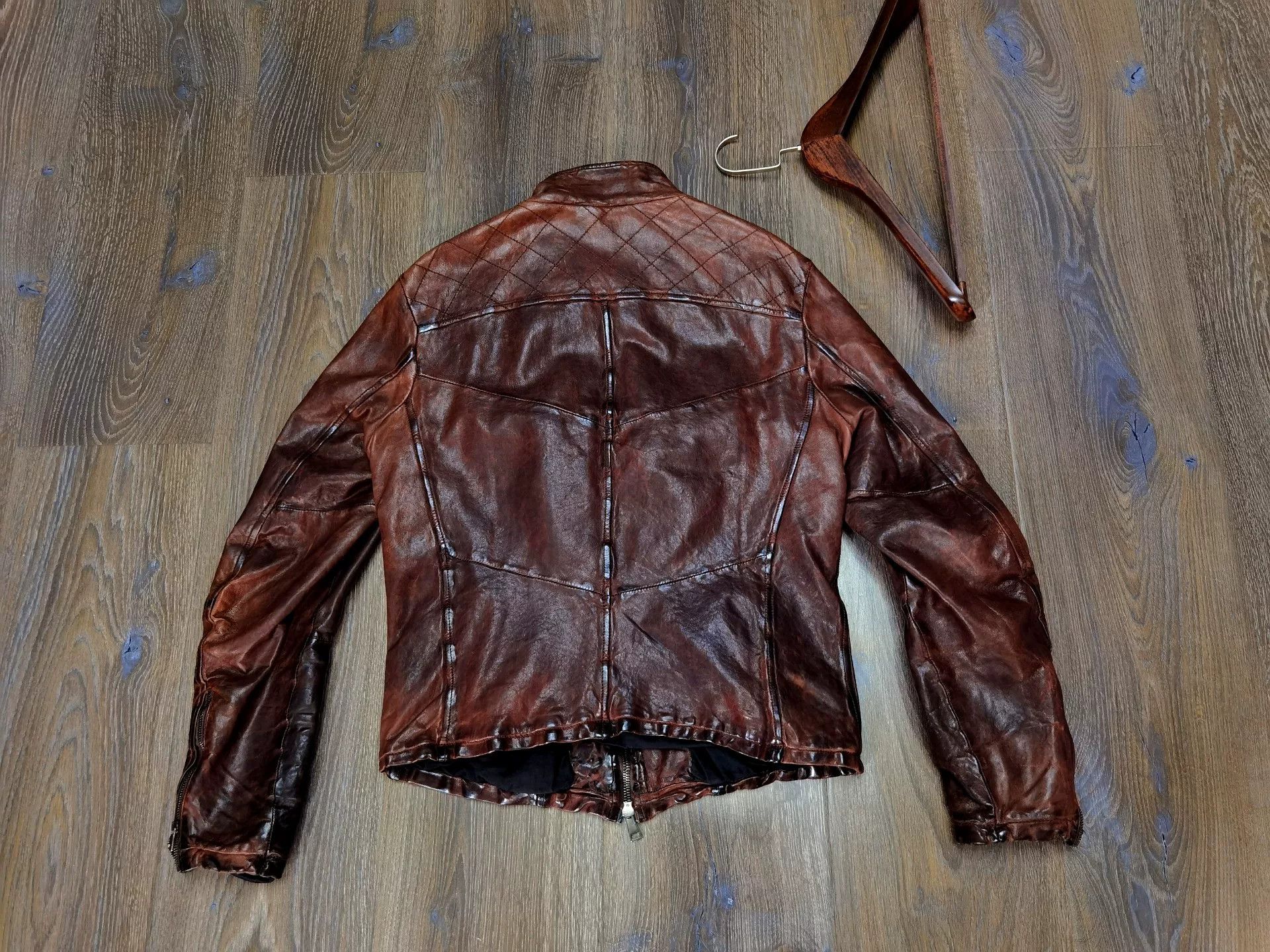 Giorgio Brato Giorgio Brato Leather Jacket Size 46 Size US S / EU 44-46 / 1 - 3 Thumbnail