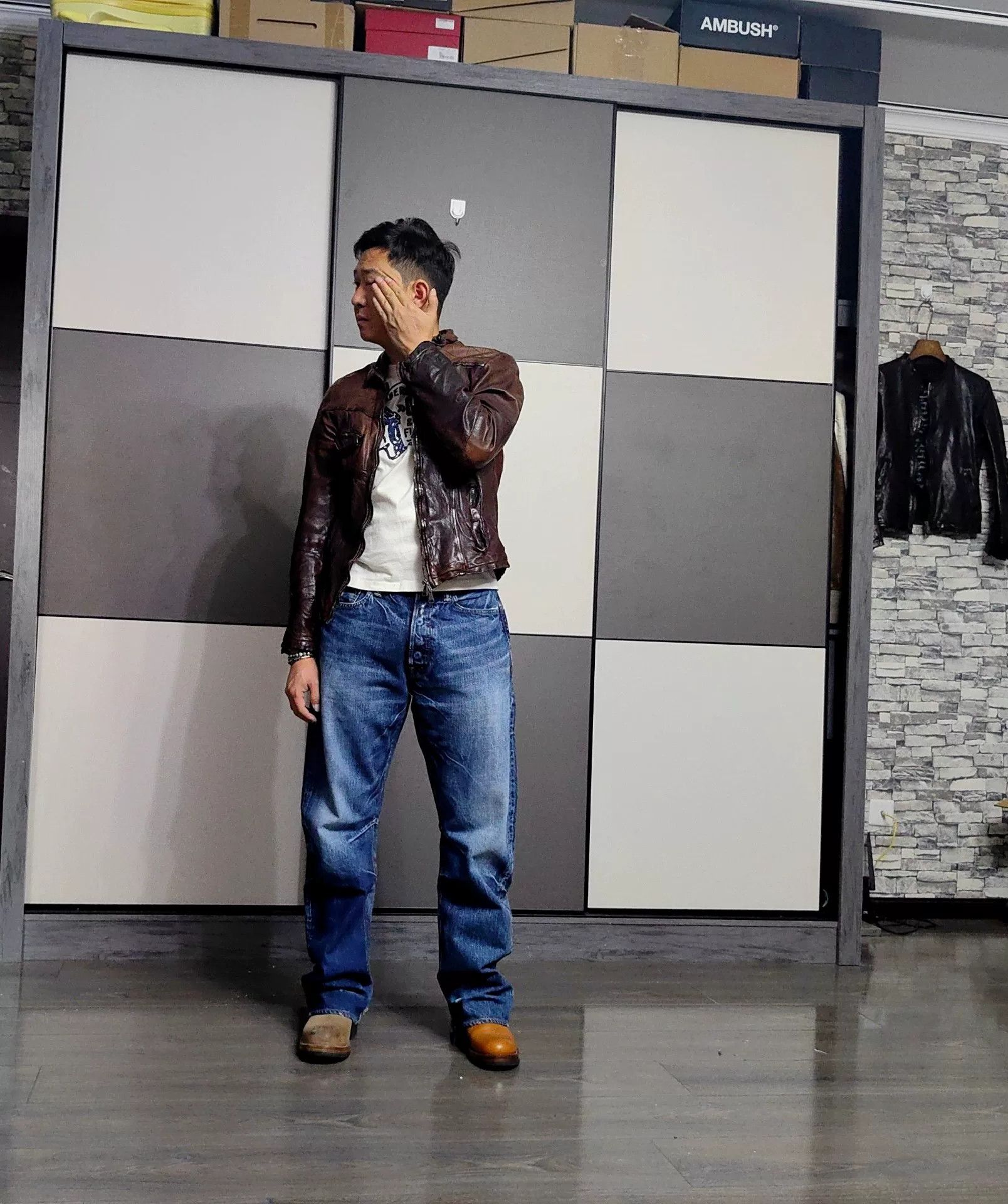 Giorgio Brato Giorgio Brato Leather Jacket Size 46 Size US S / EU 44-46 / 1 - 4 Thumbnail