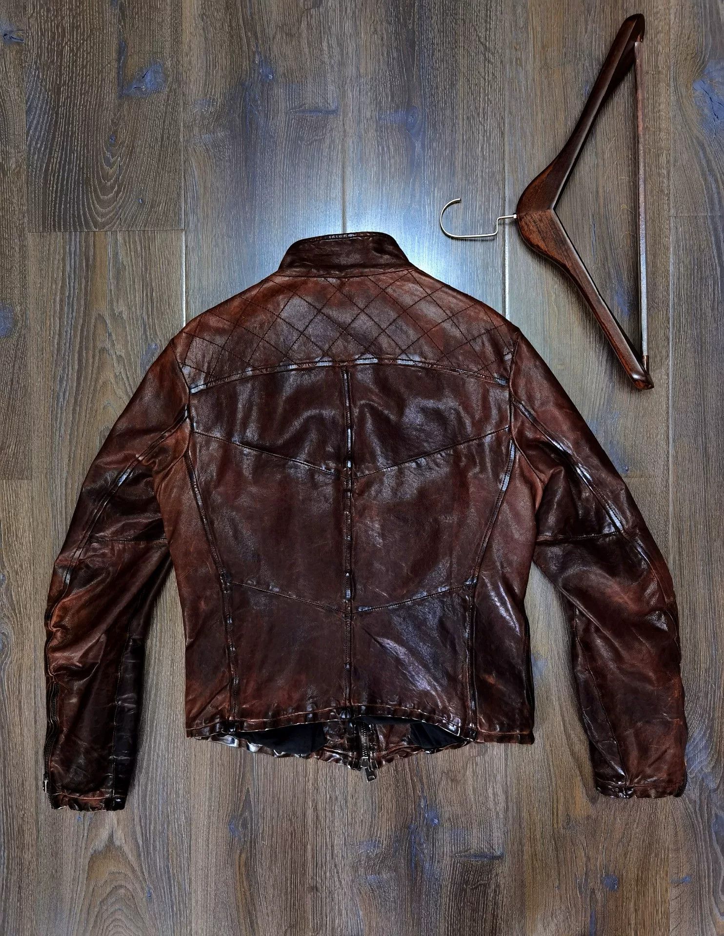 Giorgio Brato Giorgio Brato Leather Jacket Size 46 Size US S / EU 44-46 / 1 - 8 Thumbnail