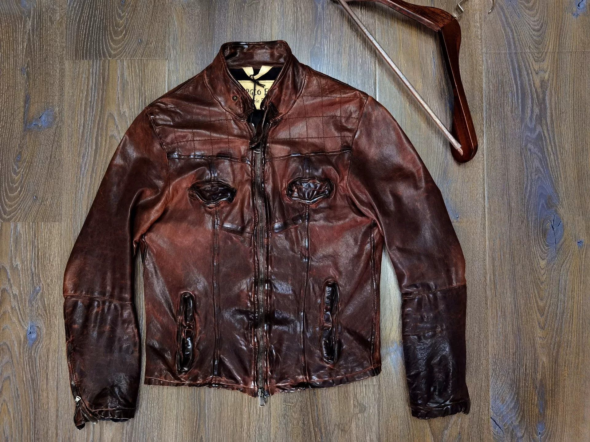 Giorgio Brato Giorgio Brato Leather Jacket Size 46 Size US S / EU 44-46 / 1 - 7 Thumbnail