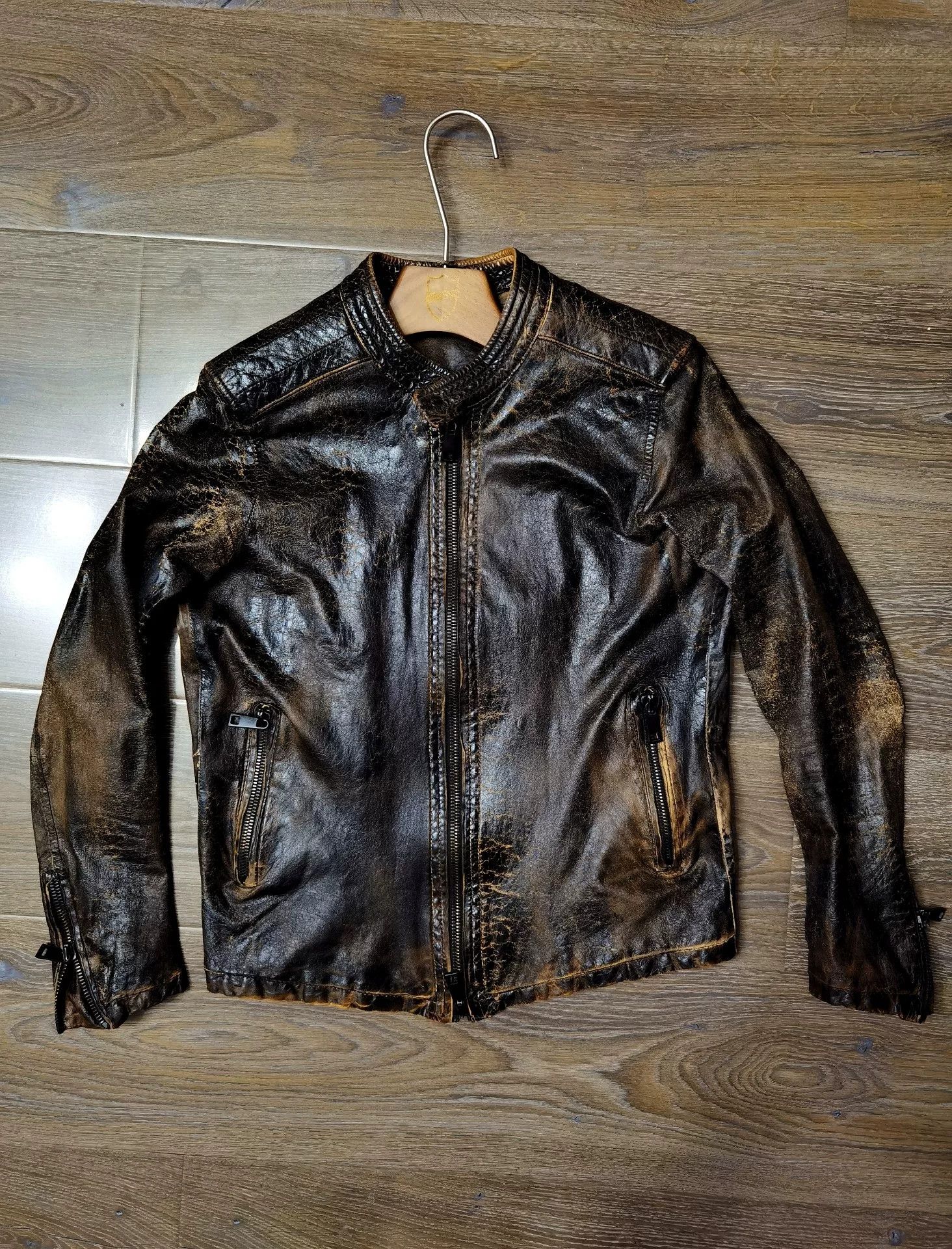 Giorgio Brato Giorgio Brato Leather Jacket Size US M / EU 48-50 / 2 - 3 Thumbnail