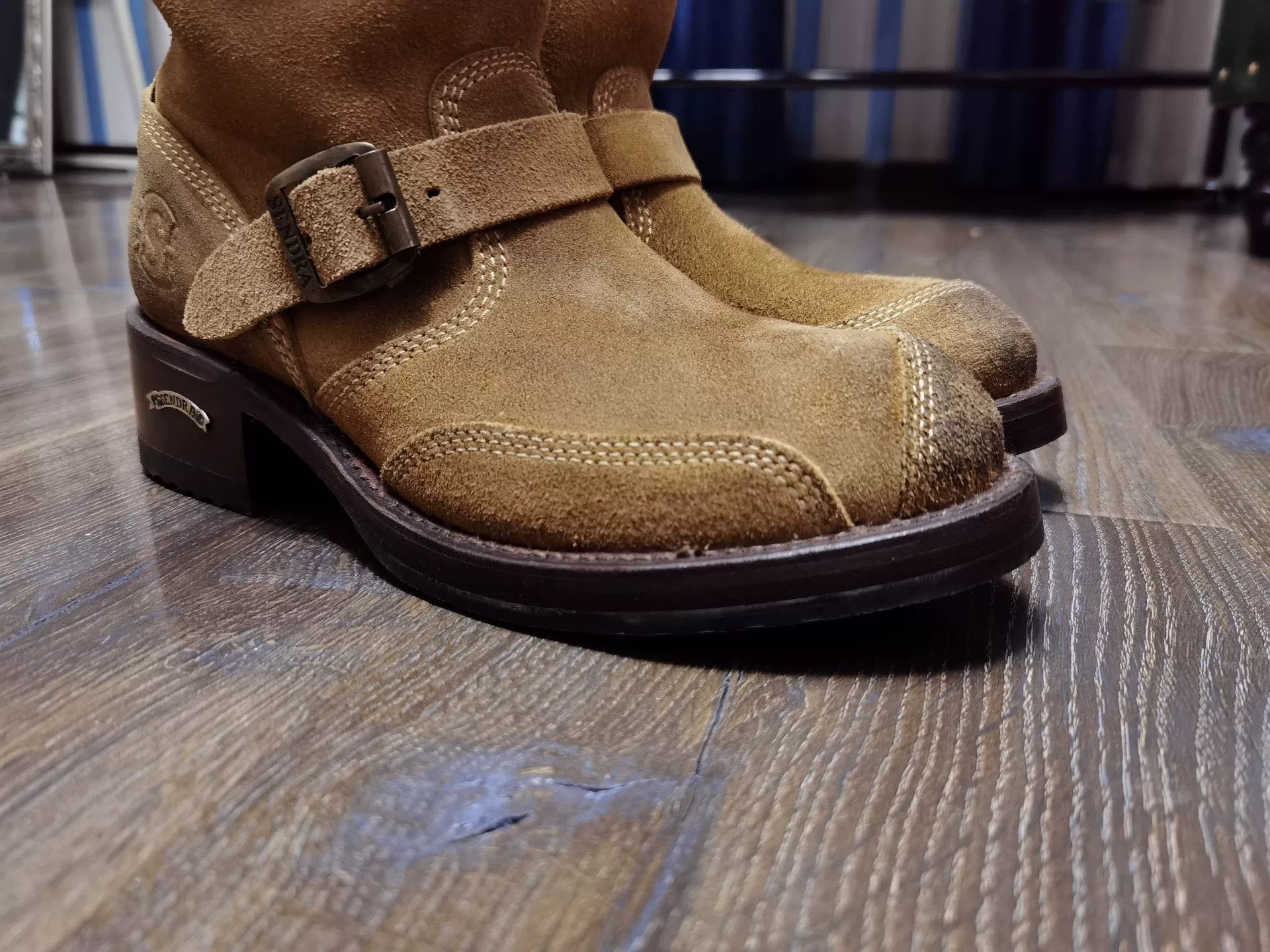 Sendra Sendra Vintage Distressed Work Boots Size US 9 / EU 42 - 3 Thumbnail