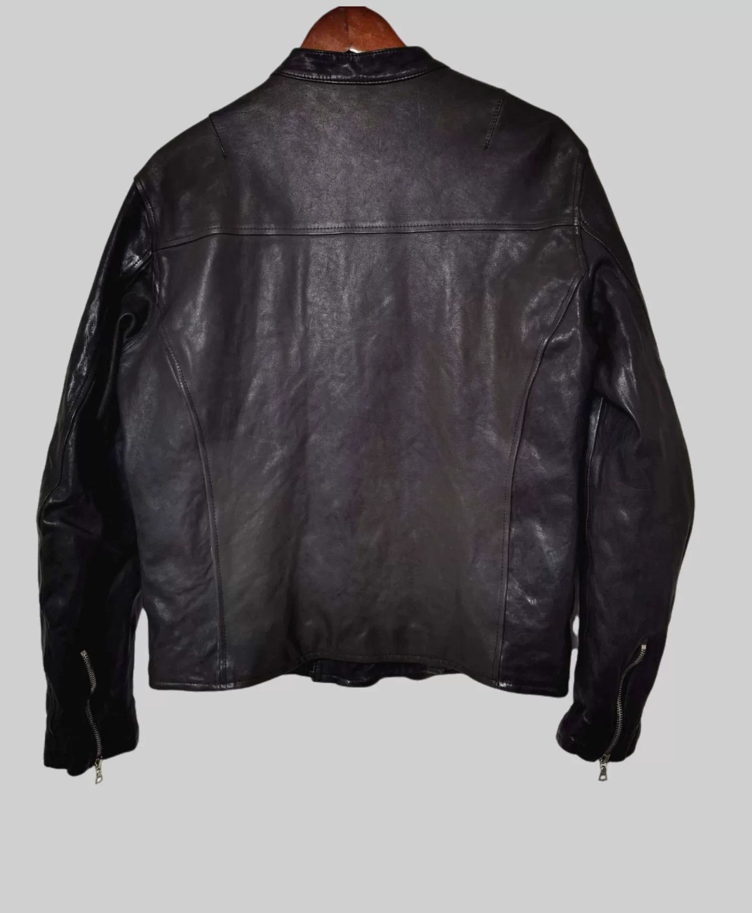 Isamu Katayama Backlash Backlash Horse Leather Leather Jacket Size US L / EU 52-54 / 3 - 4 Thumbnail