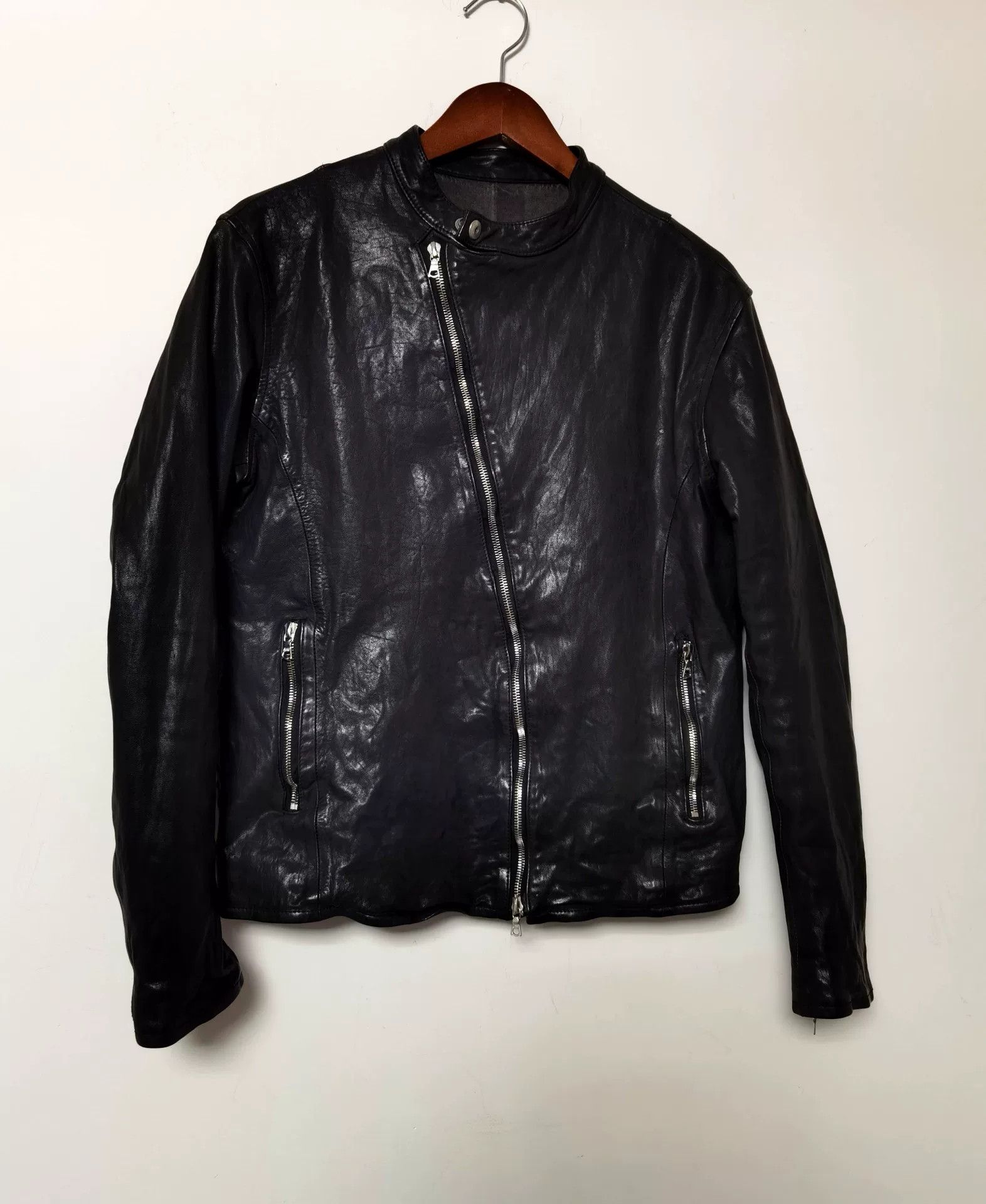 Isamu Katayama Backlash Backlash Horse Leather Leather Jacket Size US L / EU 52-54 / 3 - 6 Thumbnail