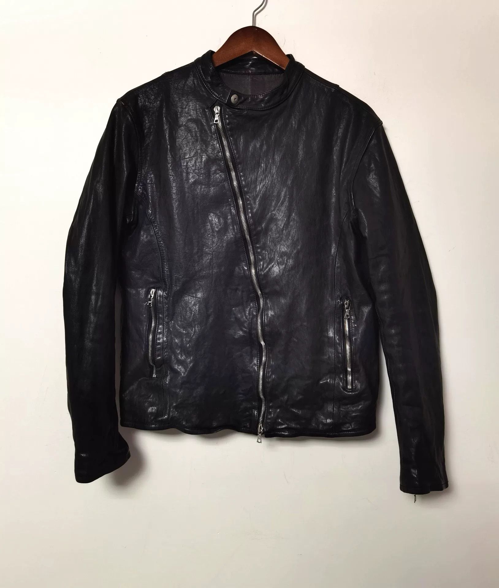 Isamu Katayama Backlash Backlash Horse Leather Leather Jacket Size US L / EU 52-54 / 3 - 5 Thumbnail