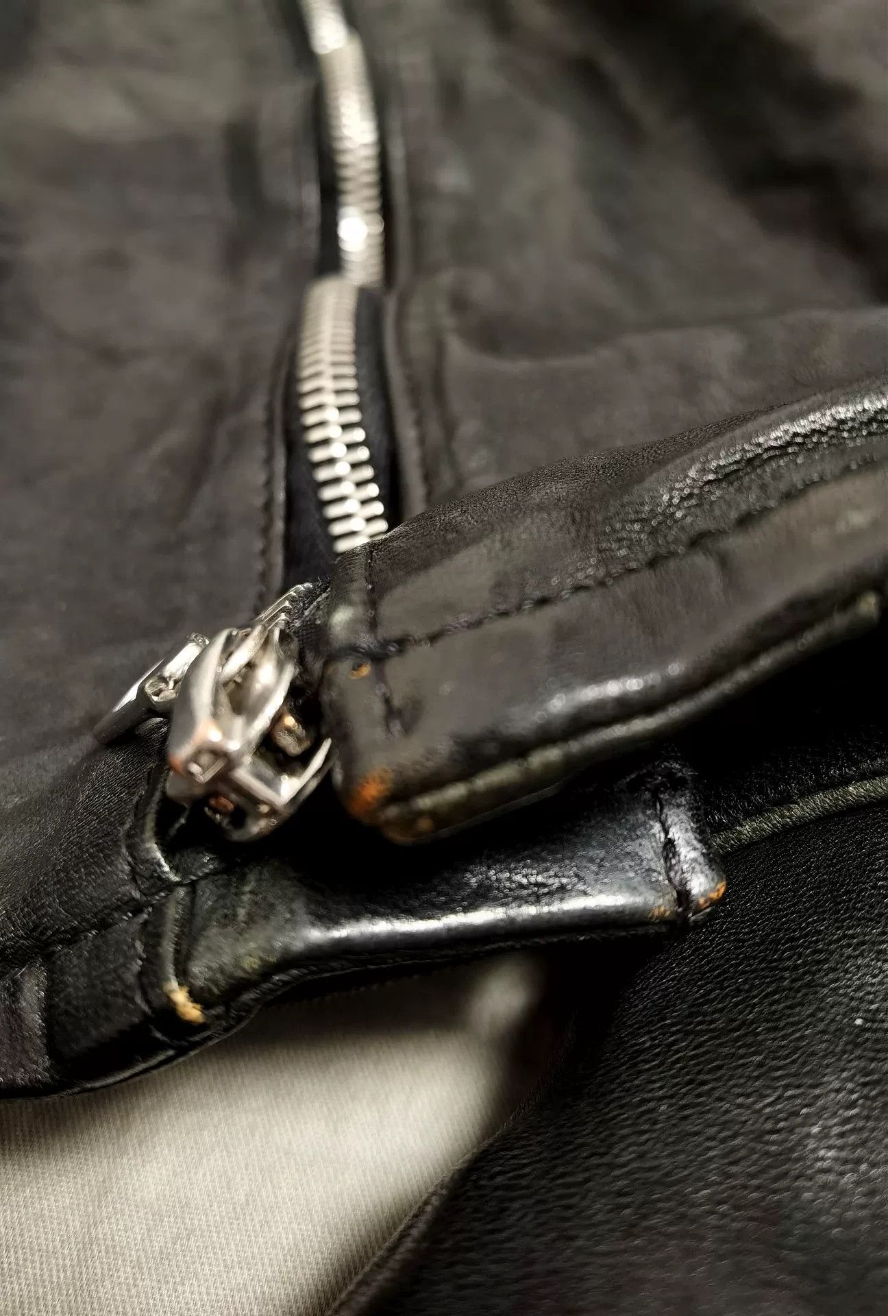 Isamu Katayama Backlash Backlash Horse Leather Leather Jacket Size US L / EU 52-54 / 3 - 2 Thumbnail
