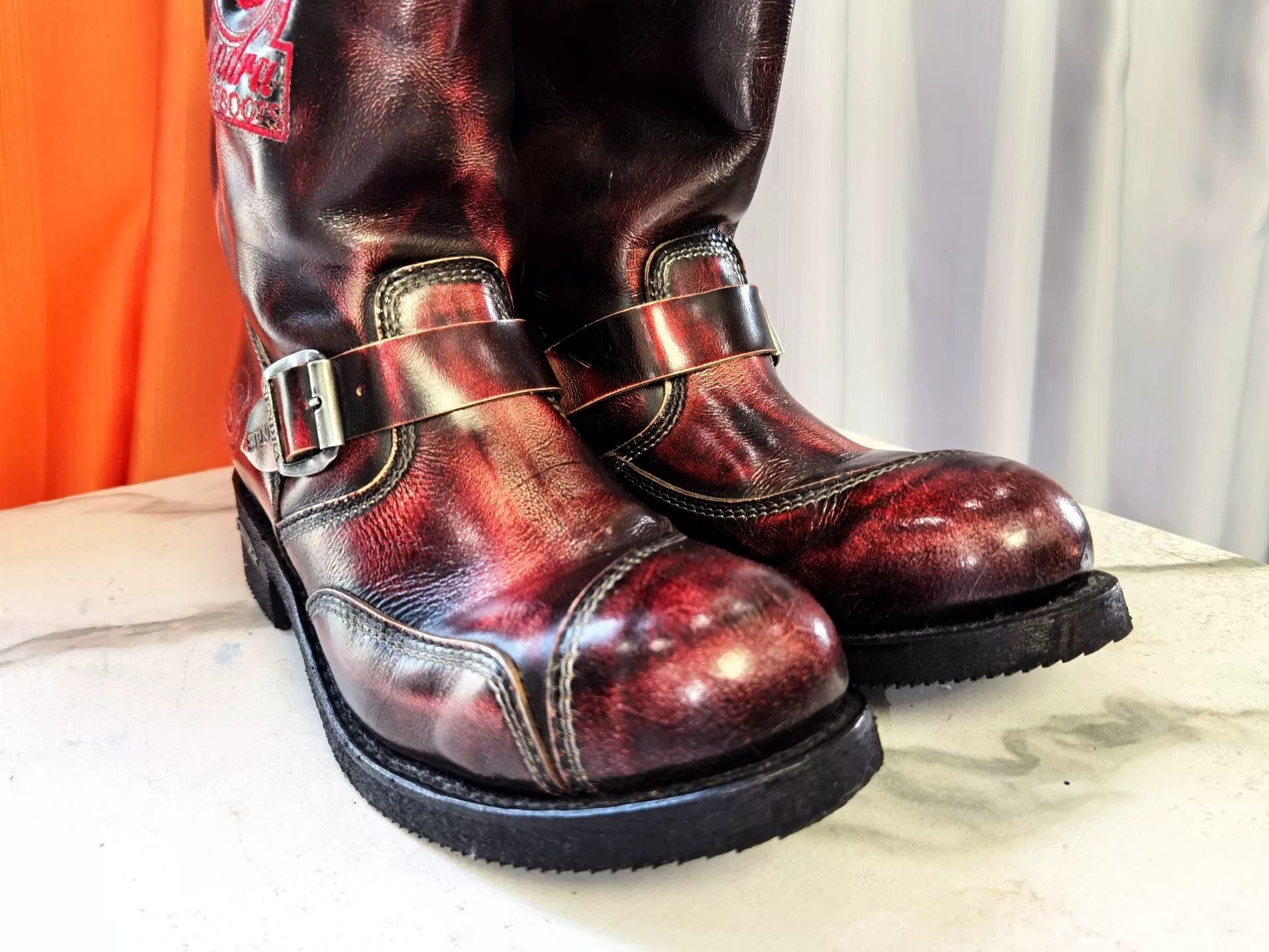 Sendra Sendra 3565 VIP Engineer Boots Size US 10 / EU 43 - 2 Thumbnail