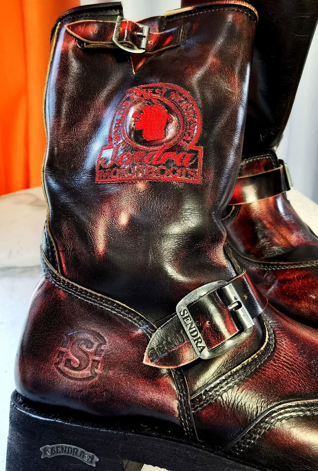 Sendra Sendra 3565 VIP Engineer Boots Size US 10 / EU 43 - 3 Thumbnail