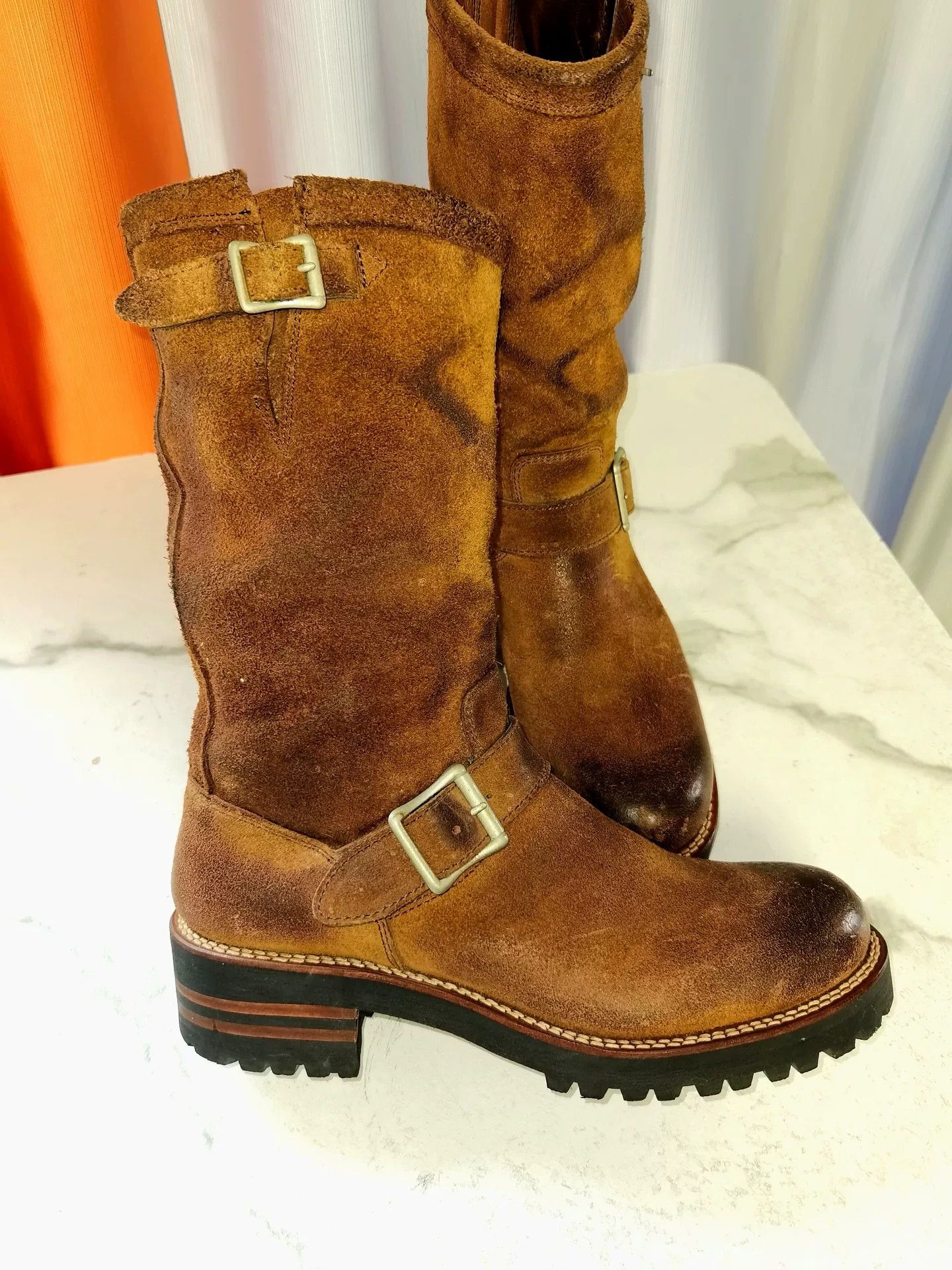 Isamu Katayama Backlash Backlash Distressed Engineer Boots Size US 7.5 / EU 40-41 - 7 Thumbnail