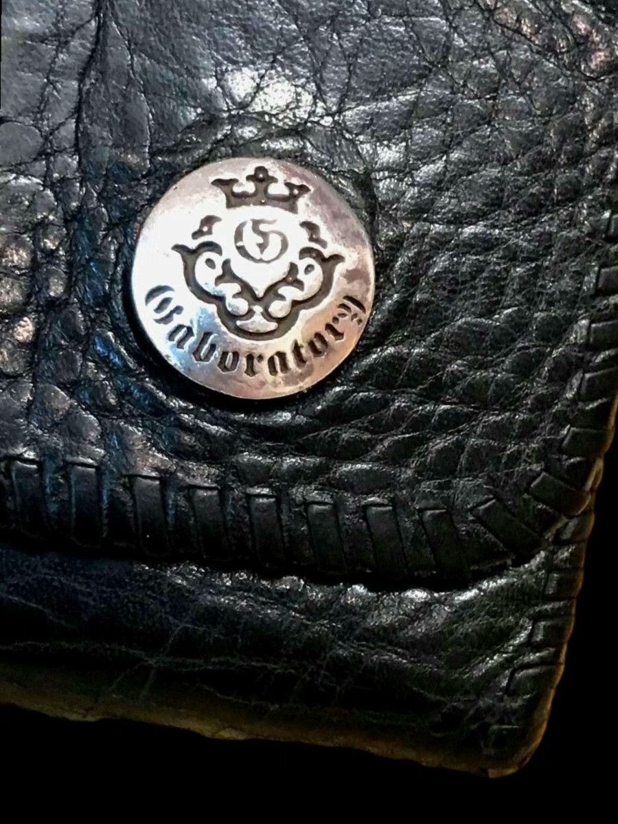 Gaboratory Gaboratory Leather Wallet Size ONE SIZE - 3 Thumbnail