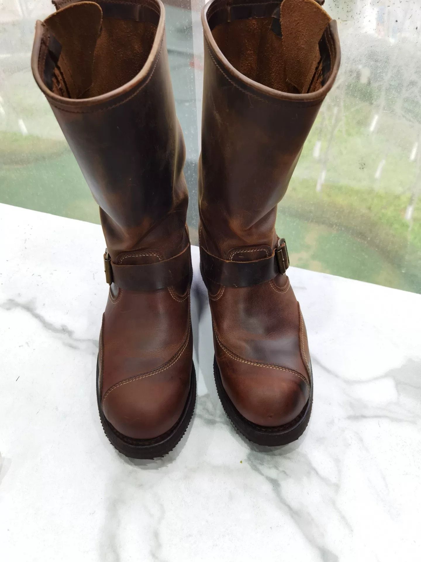 Sandro Sandra 3565 Engineer Work Boots Size US 7 / EU 40 - 4 Thumbnail