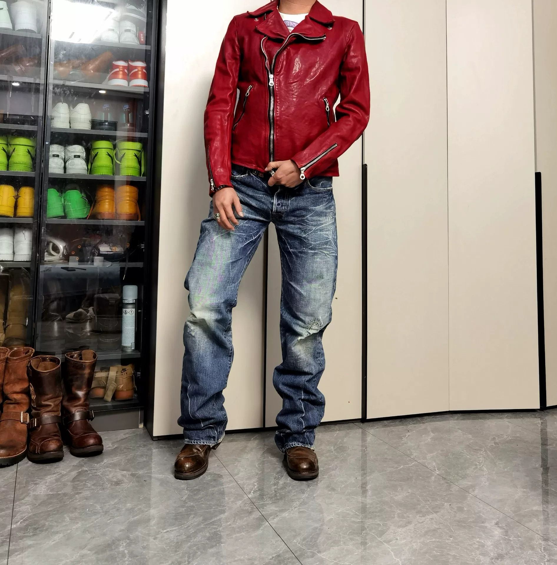 Sandro Sandra 3565 Engineer Work Boots Size US 7 / EU 40 - 6 Thumbnail