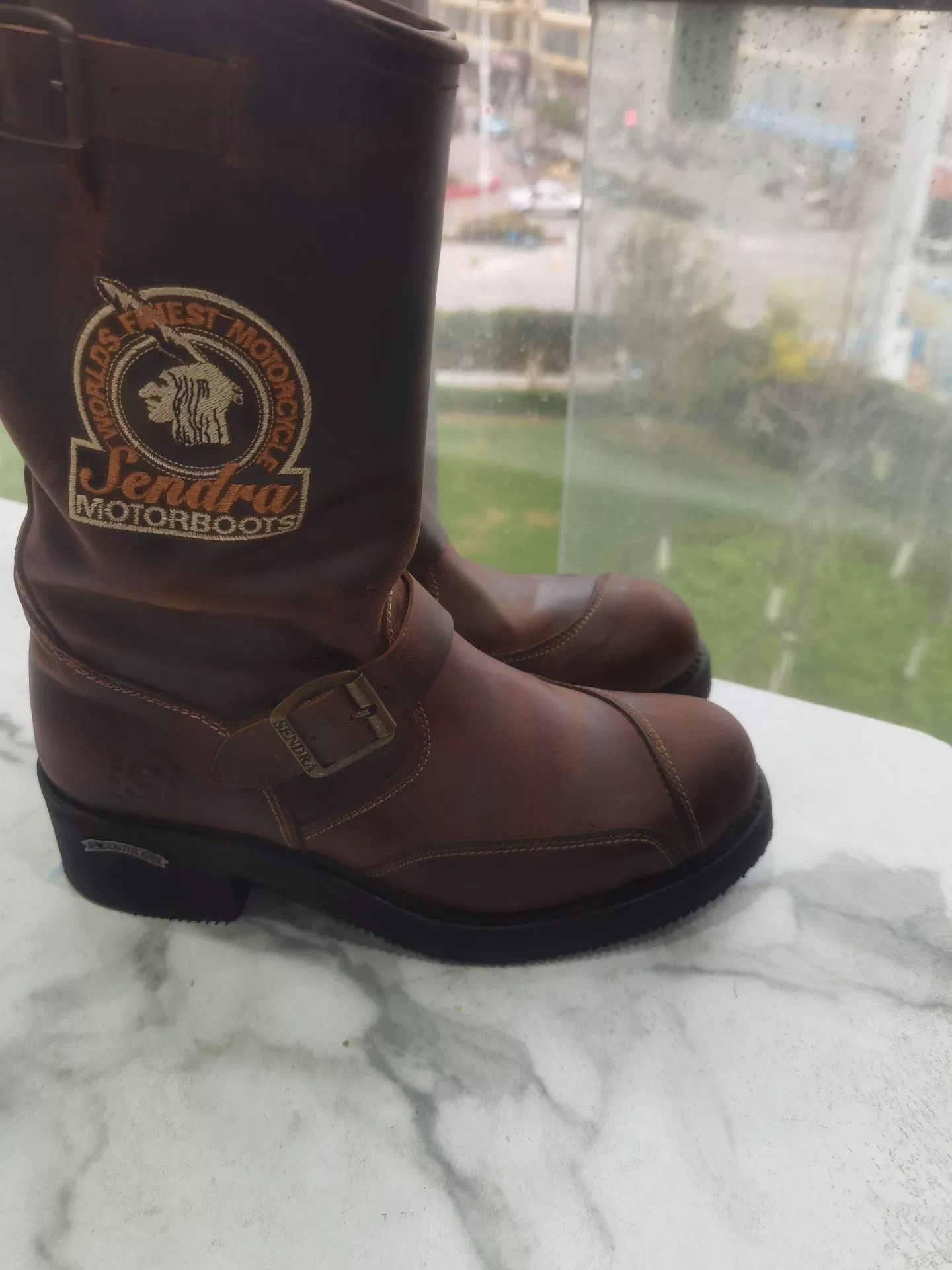 Sandro Sandra 3565 Engineer Work Boots Size US 7 / EU 40 - 5 Thumbnail