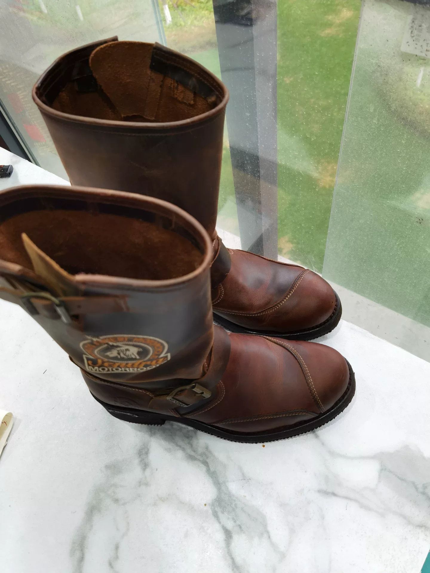 Sandro Sandra 3565 Engineer Work Boots Size US 7 / EU 40 - 3 Thumbnail