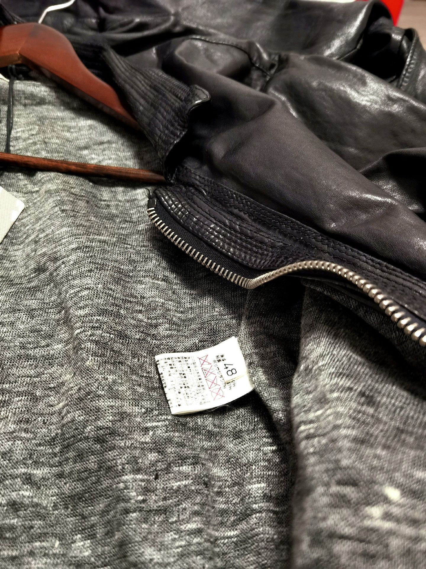 Giorgio Brato Giorgio Brato Slim Distressed Leather Jacket 48 Size US M / EU 48-50 / 2 - 2 Thumbnail