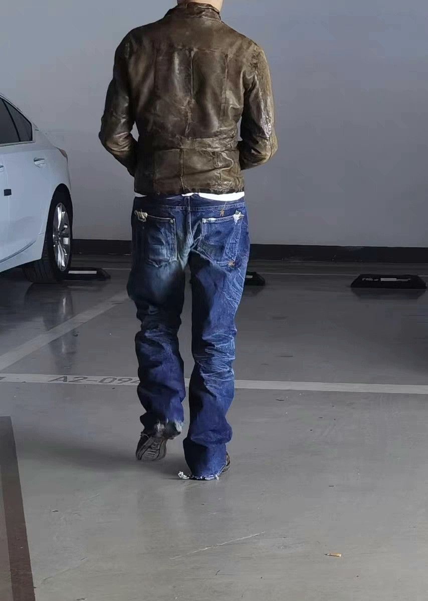 Giorgio Brato Giorgio Brato Slim Fit Leather Jacket Size US S / EU 44-46 / 1 - 6 Thumbnail