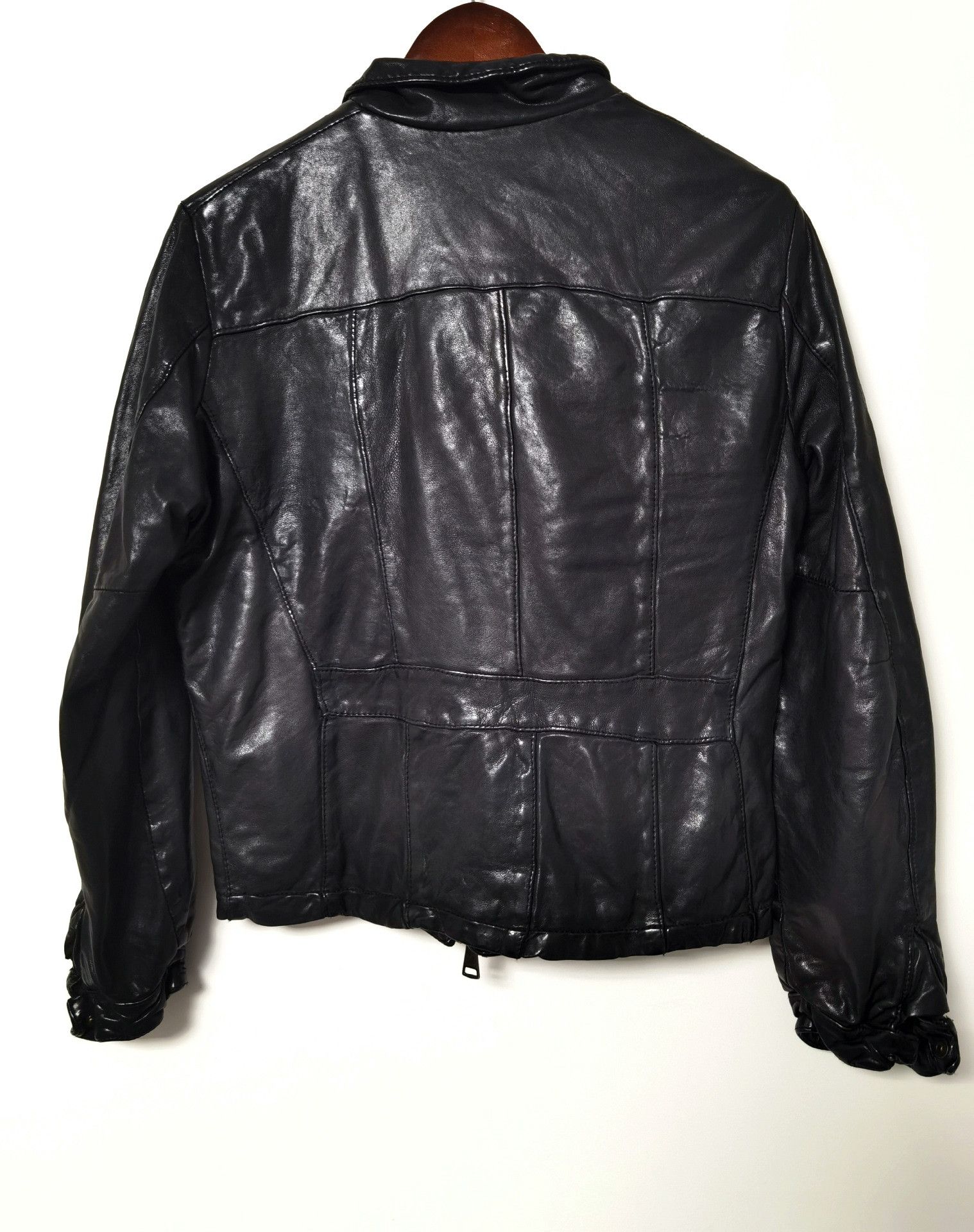 Giorgio Brato Giorgio Brato Slim Fit Leather Jacket Size US S / EU 44-46 / 1 - 4 Thumbnail