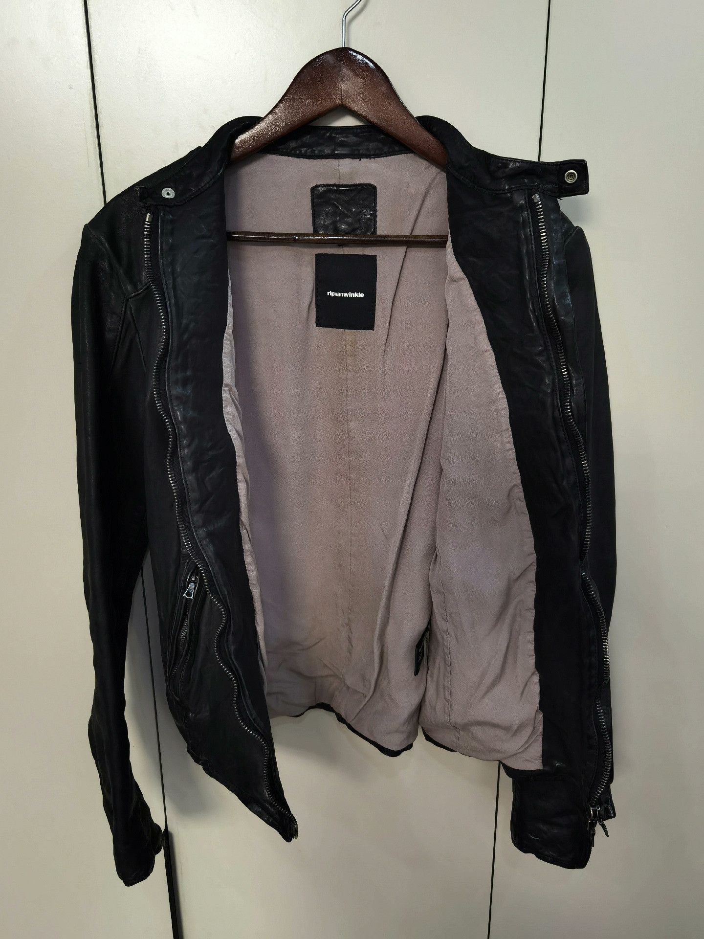 Isamu Katayama Backlash Backlash Rare Collaboration Leather Jacket Size US M / EU 48-50 / 2 - 5 Thumbnail