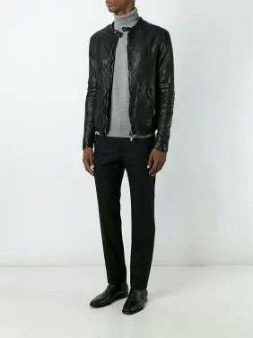 Giorgio Brato Giorgio Brato Men's Leather Jacket Size 44 Size US S / EU 44-46 / 1 - 6 Thumbnail