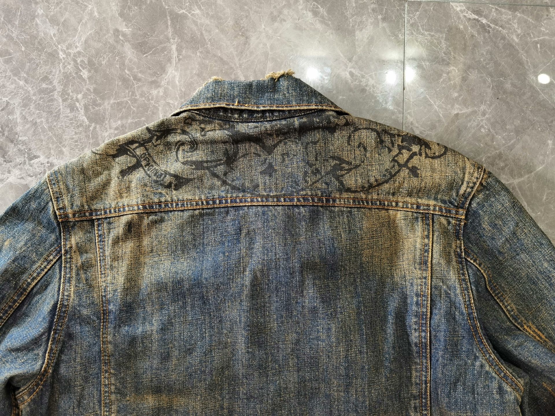 Abercrombie & Fitch Abercrombie Fitch AF Vintage Washed Denim Jacket Size US M / EU 48-50 / 2 - 6 Thumbnail