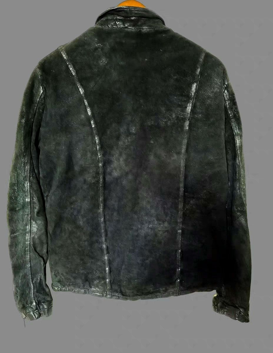 Giorgio Brato Giorgio Brato Distressed Goatskin Leather Jacket Size US M / EU 48-50 / 2 - 5 Thumbnail