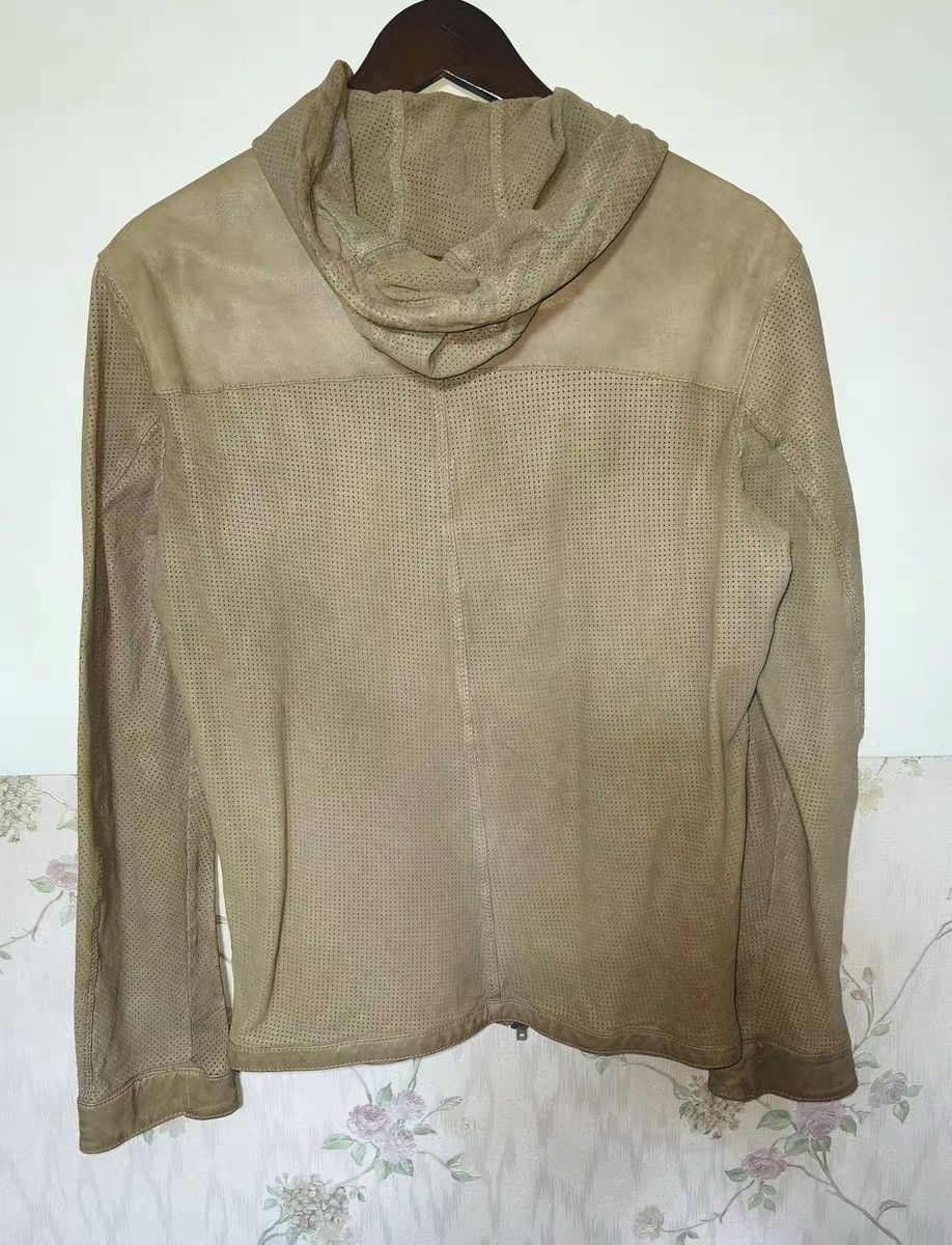 Salvatore Santoro Salvatore Santoro Leather Hooded Jacket Size US S / EU 44-46 / 1 - 4 Thumbnail